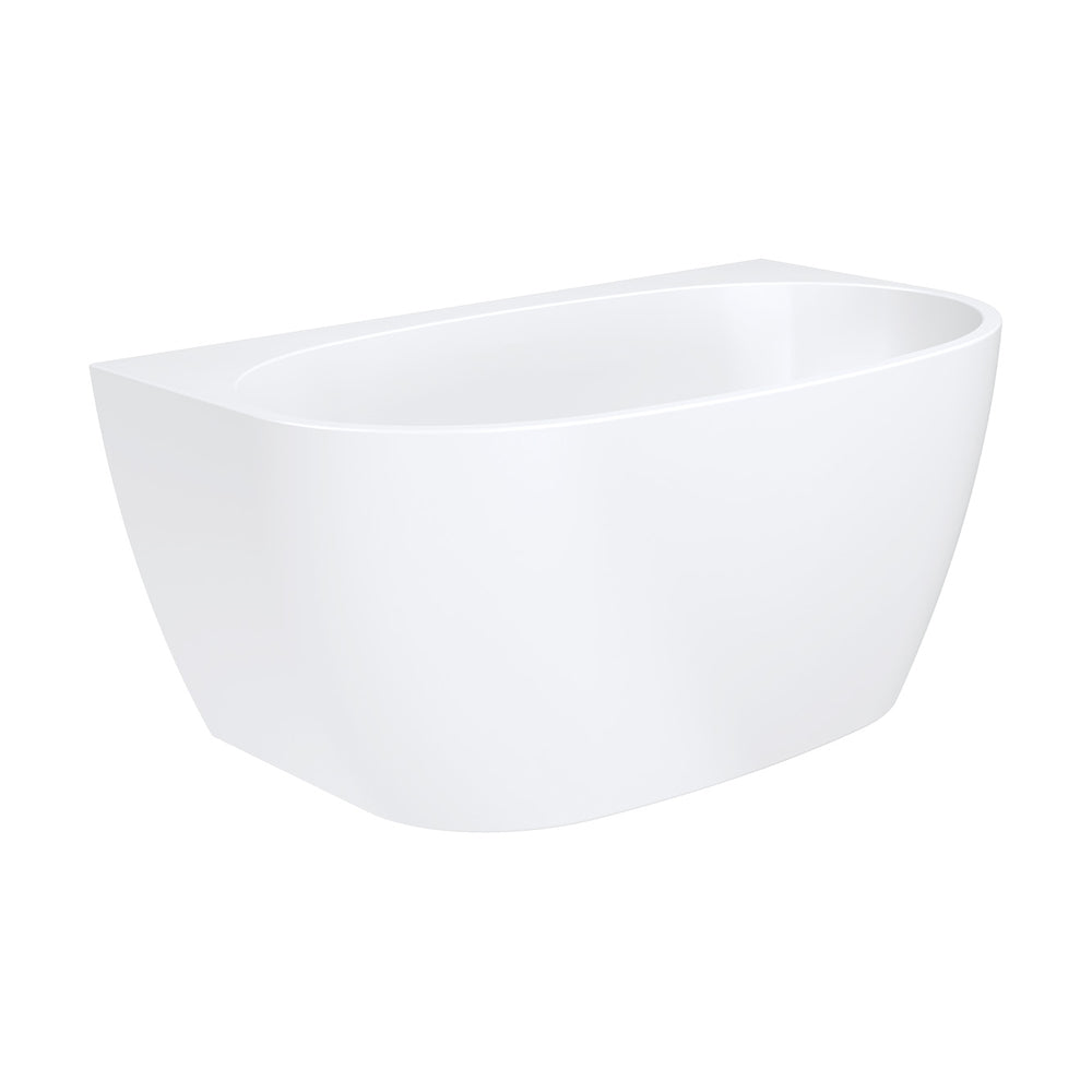 Fienza 1500mm Back to Wall Freestanding Bath Tub FR65-1500