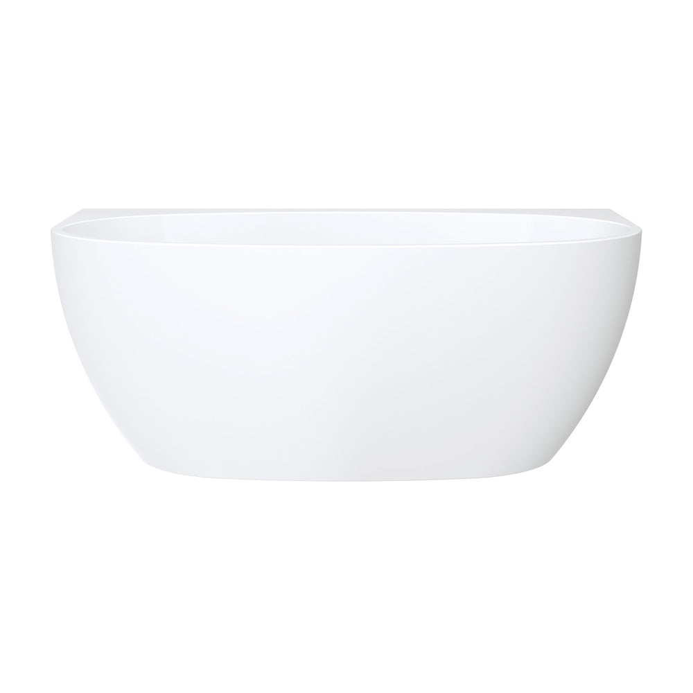 Fienza 1500mm Back to Wall Freestanding Bath Tub FR65-1500