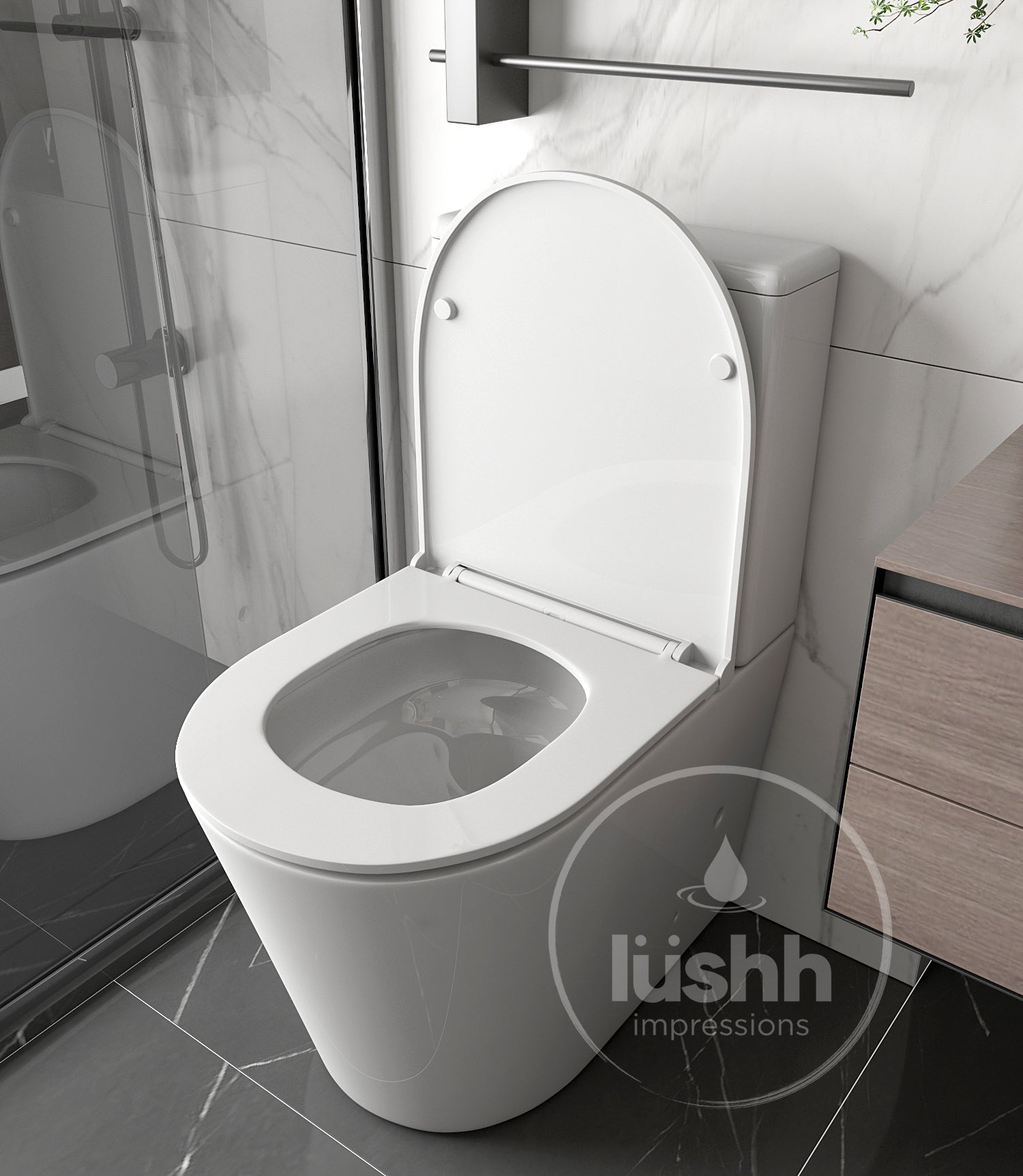 Lushh Frangi Back To Wall Toilet Suite LS-FR-BTW-88