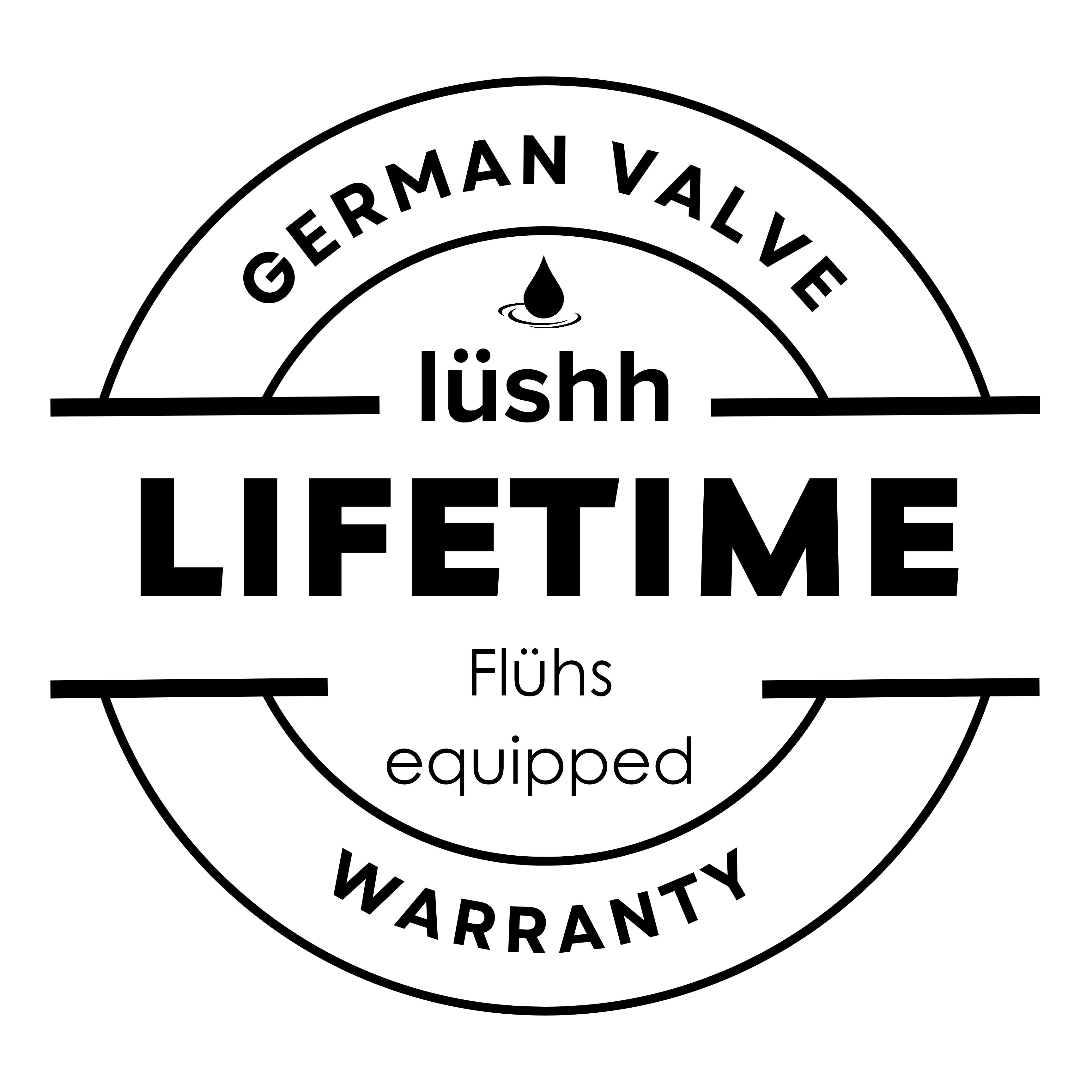 Lushh Ash Twin Shower/Bath Mixer Square Plate LS-AH-333S