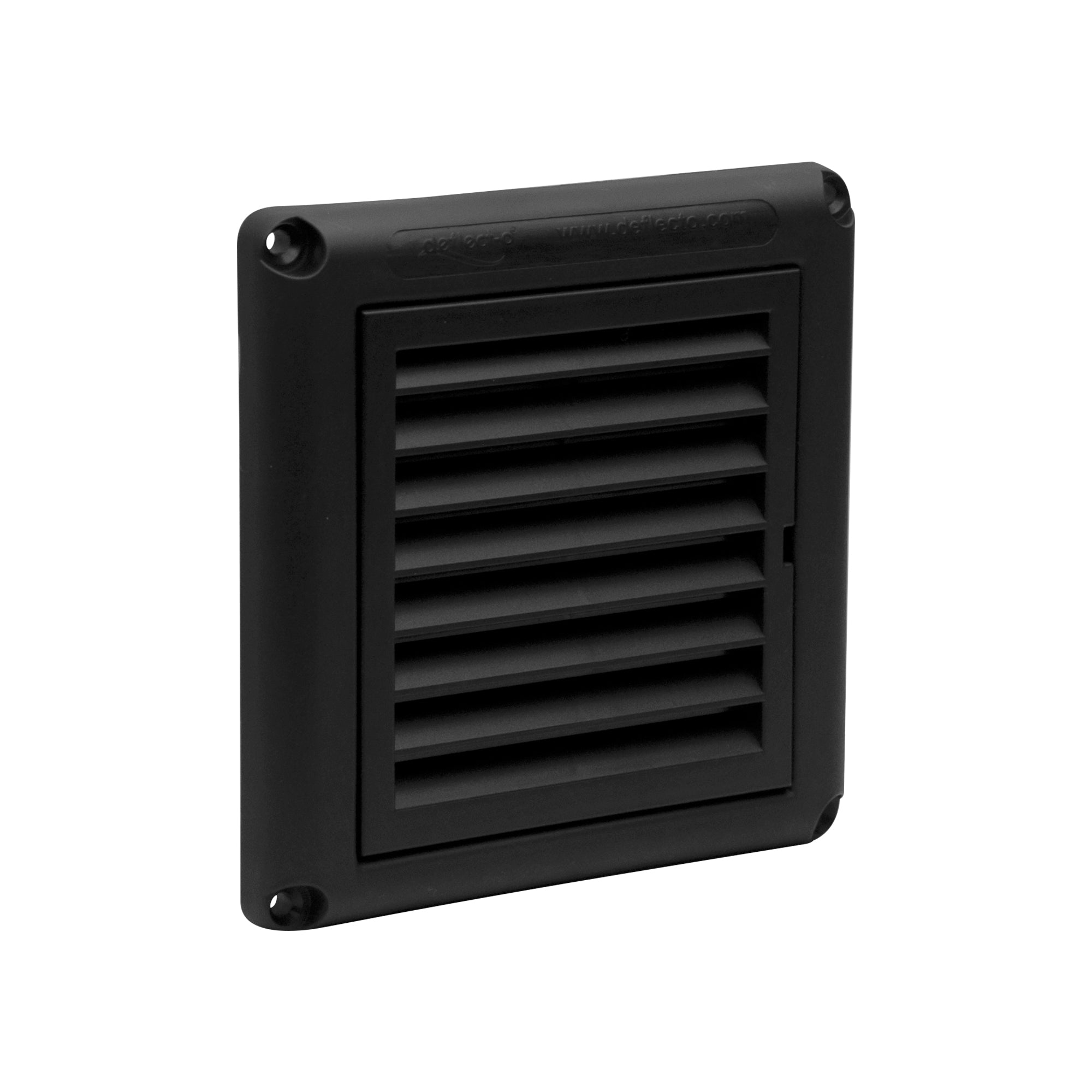 Deflector Fixed Grille Vent with Screen - Plastic