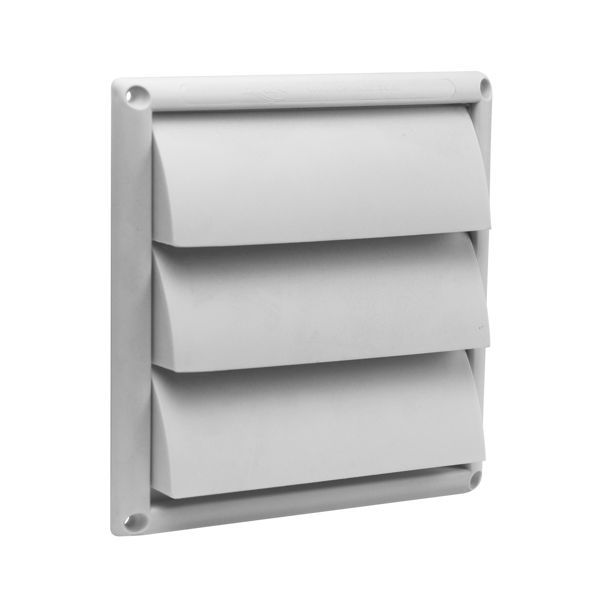 Deflector Gravity Louvre Wall Vent Plastic
