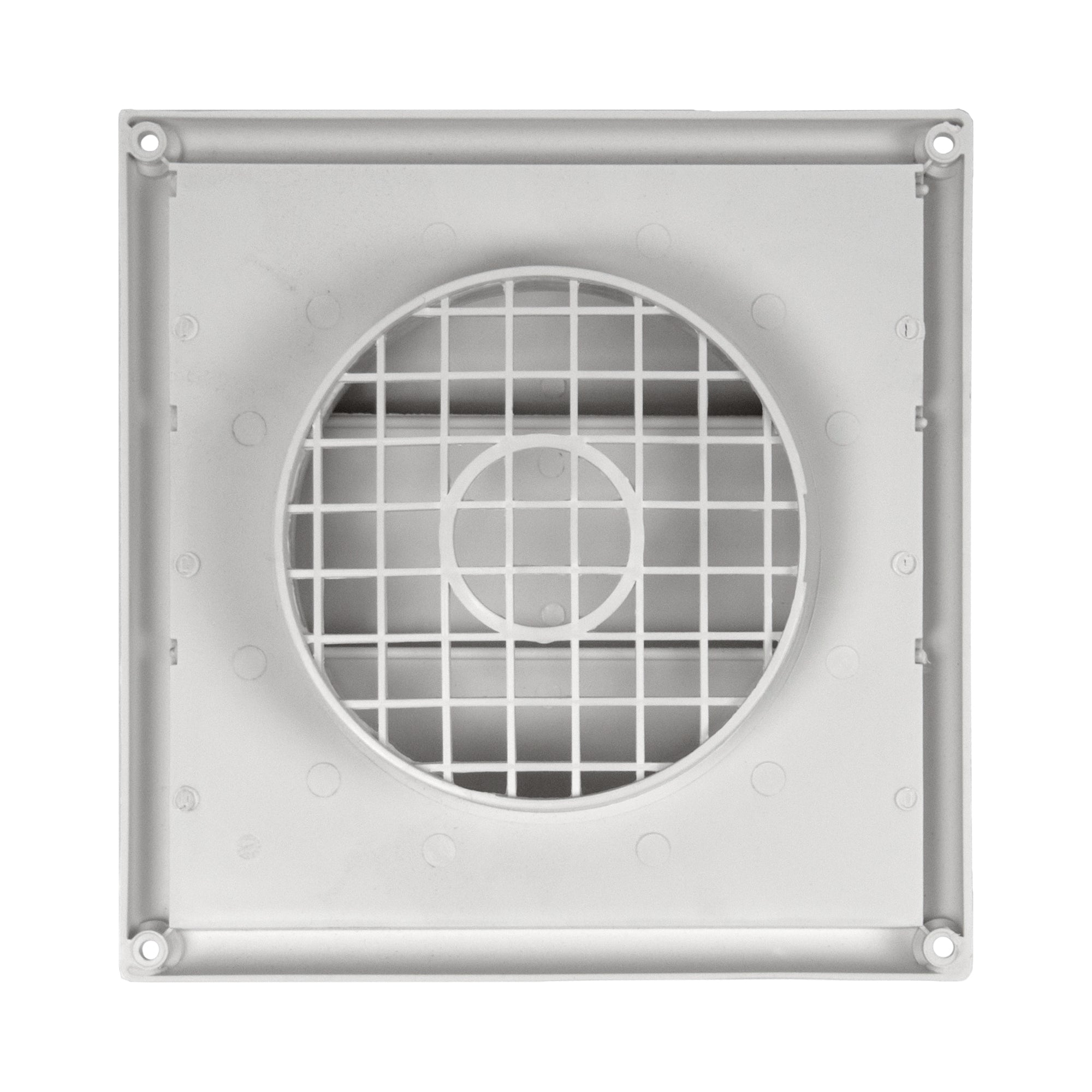 Deflector Gravity Louvre Wall Vent Plastic