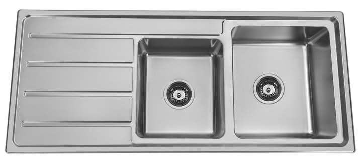 1 3/4 Bowl Sink with Drainer JK116.1