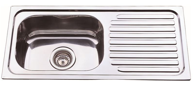 Single Bowl Sink with Drainer JK327S.1