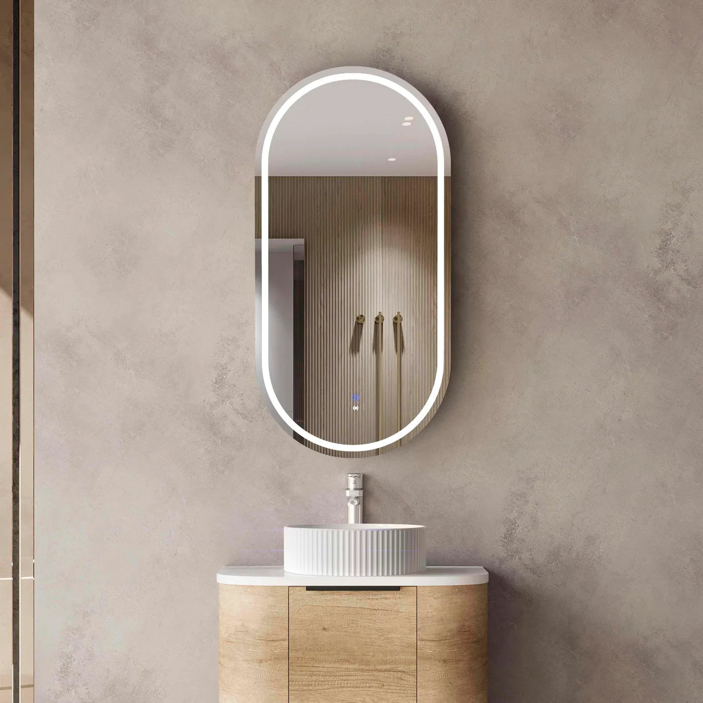 Otti LED Noosa Shaving Cabinet - Premium Edition LED-SOV9045-VP