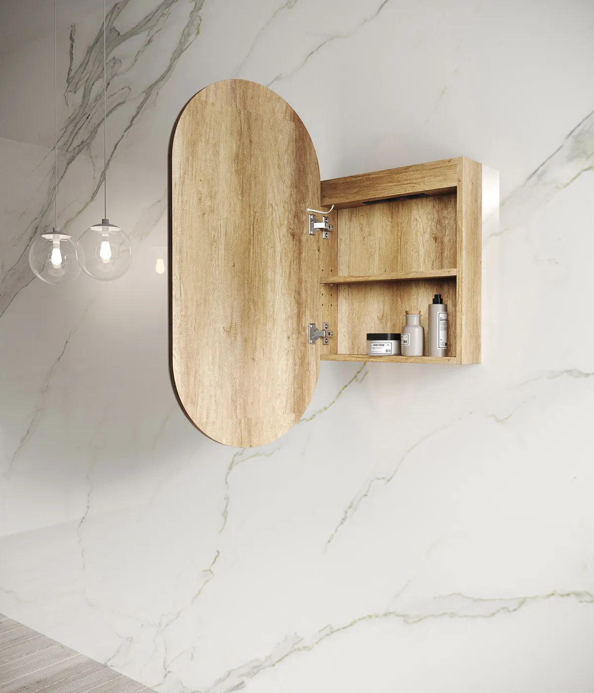Otti LED Noosa Shaving Cabinet - Premium Edition LED-SOV9045-VP