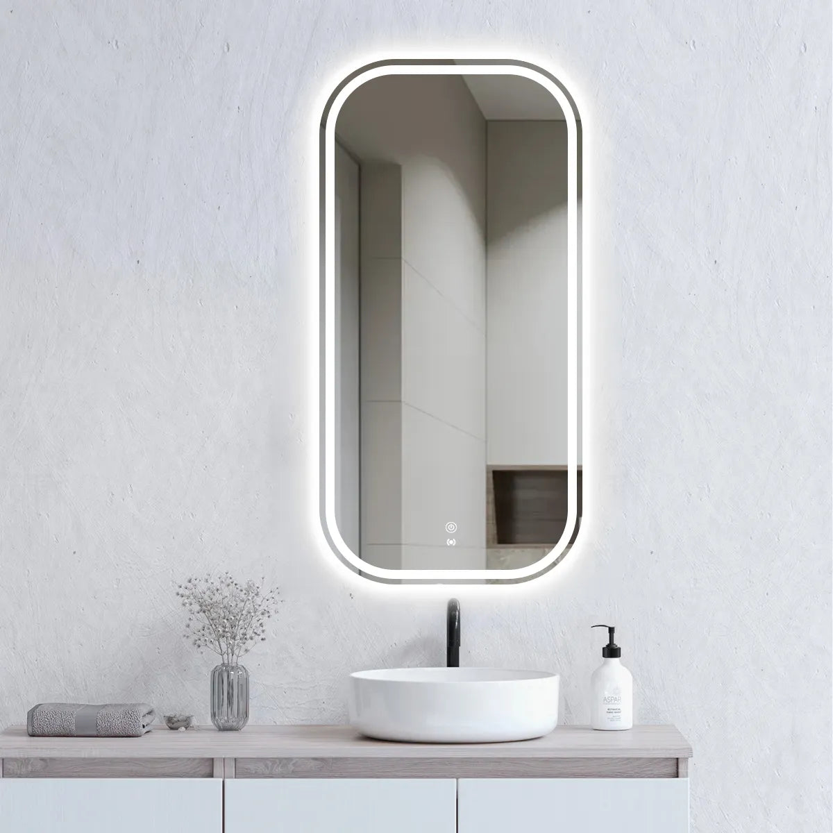 Otti Newport 900x450mm LED Mirror LED-SQ9045