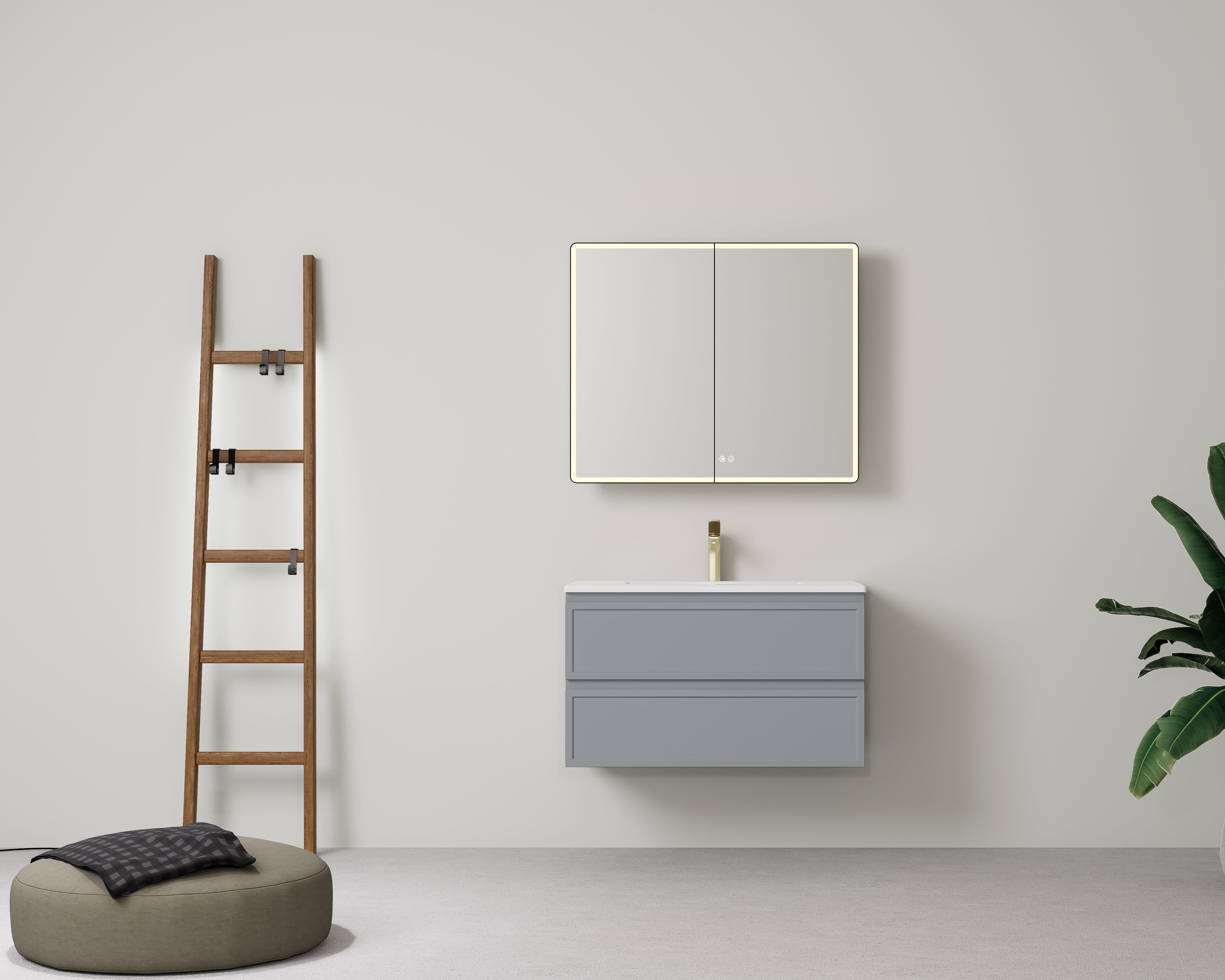 Lukka Hamilton Prime 900mm Wall Hung Vanity Cabinet