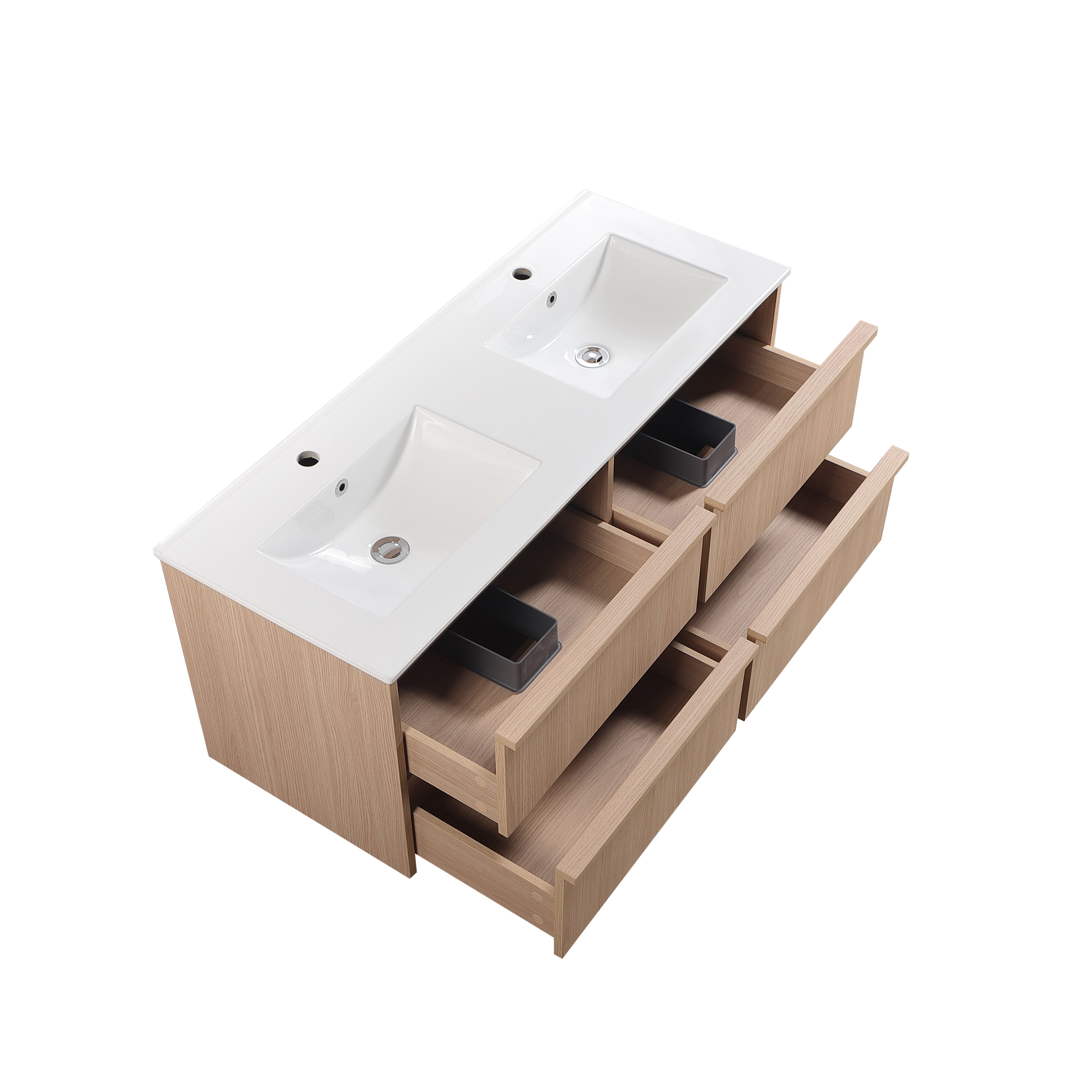 Lukka Ridgewood Modern All-Drawer 1200mm Wall Hung Vanity Cabinet