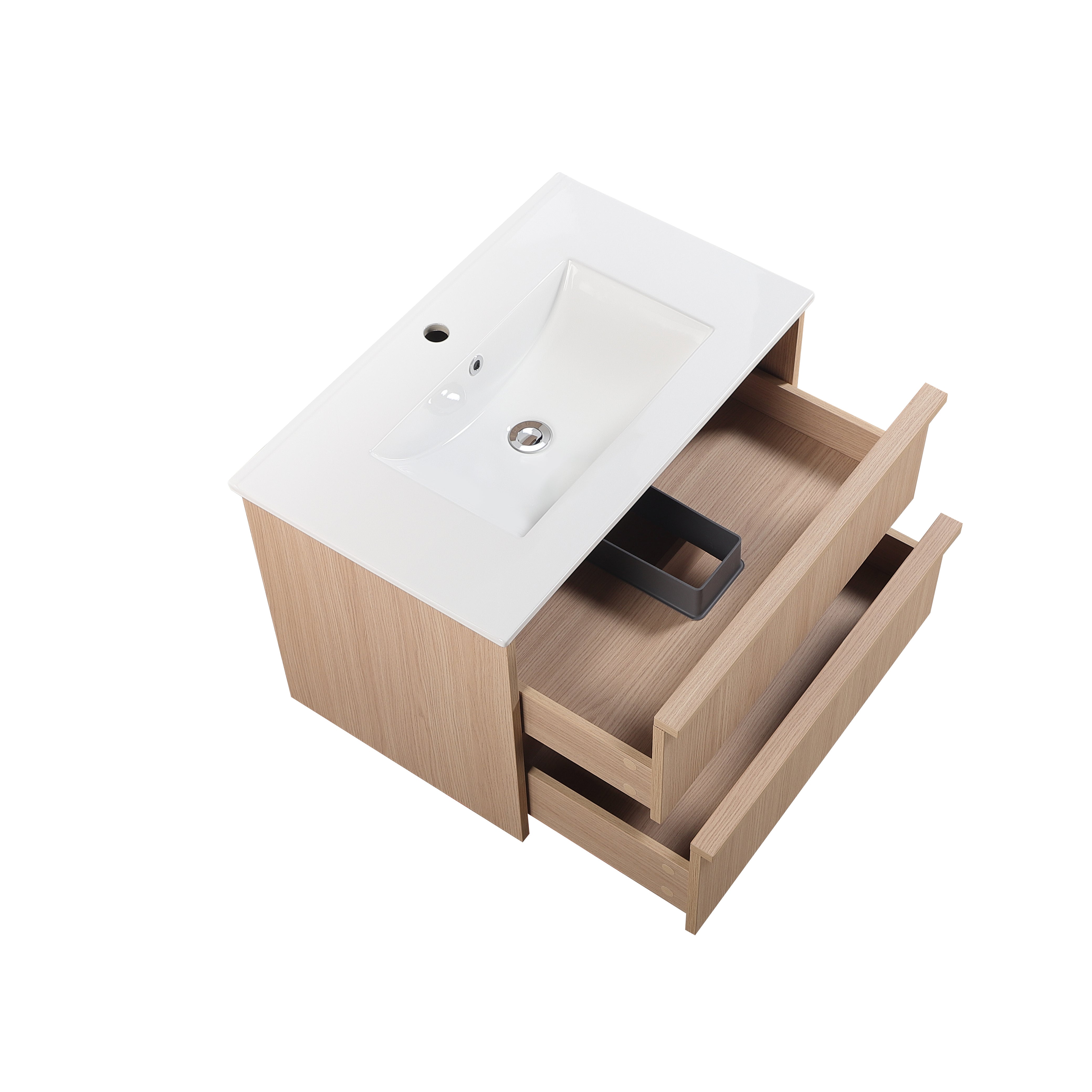 Lukka Ridgewood Modern All-Drawer 750mm Wall Hung Vanity Cabinet