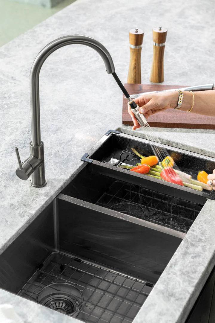 Meir Lavello Kitchen Sink Colander MCO-01