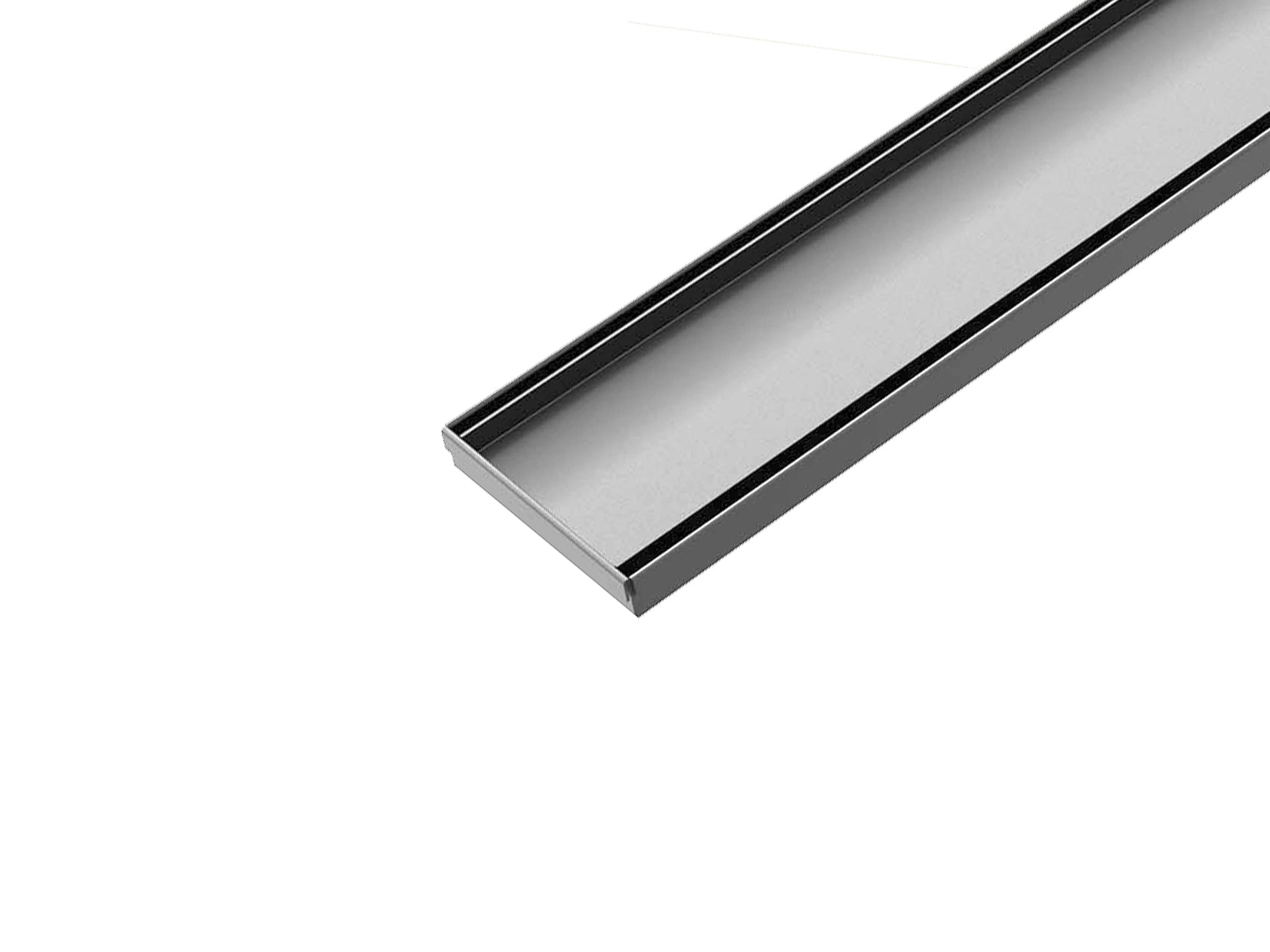 Lushh Custom SS316 Tile Insert Linear Floor Grate LS-316CUSTOM