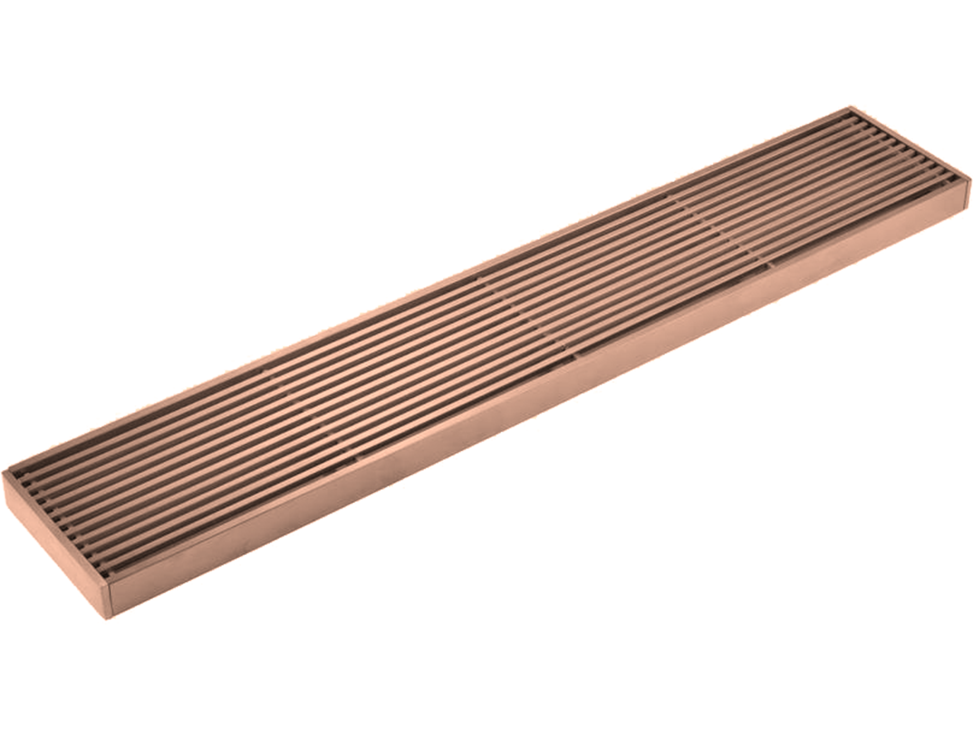 Lushh Custom SS316 Wedge Wire Linear Floor Grate VII LS-316WIRE-V2