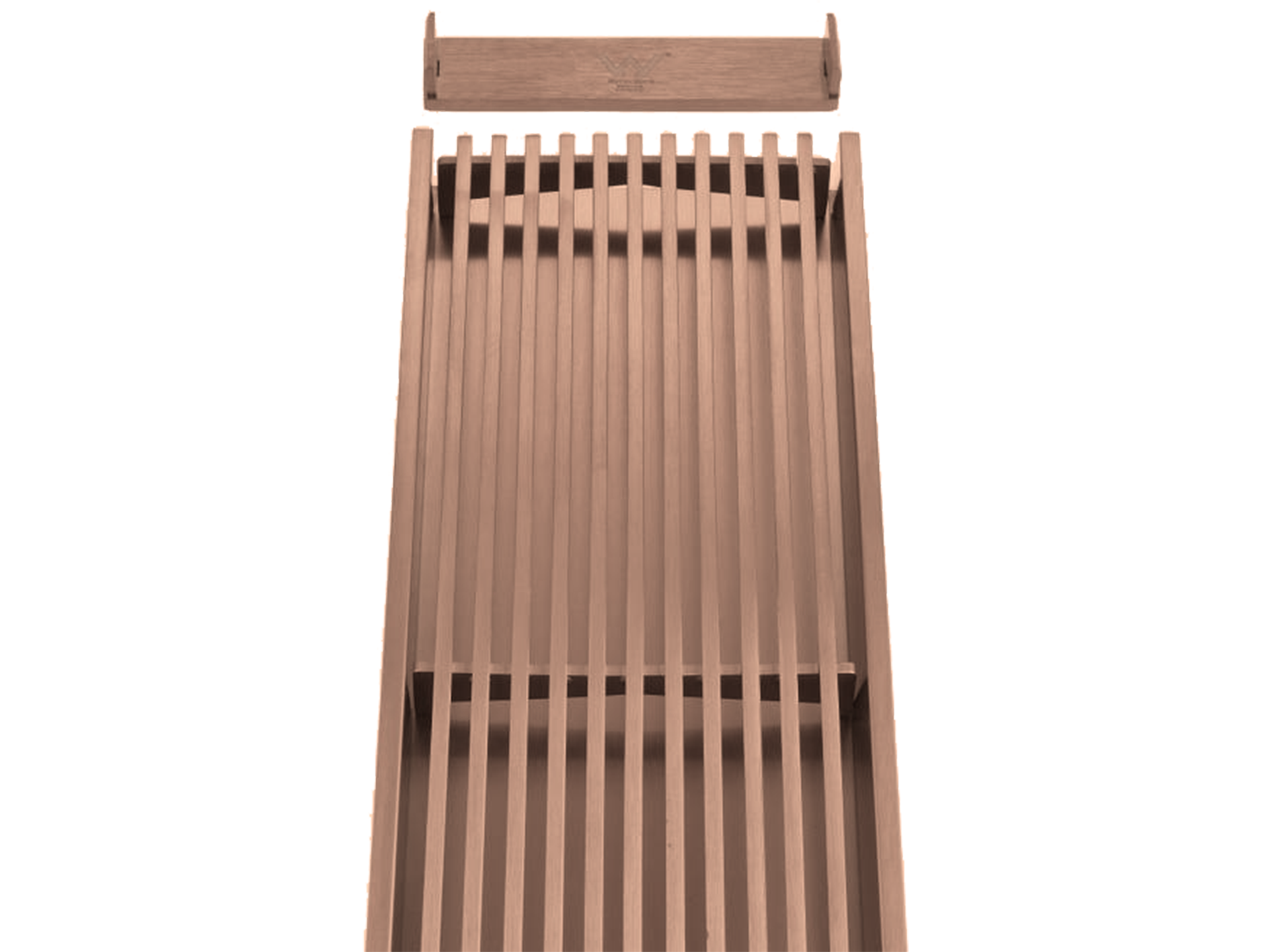 Lushh Custom SS316 Wedge Wire Linear Floor Grate VII LS-316WIRE-V2