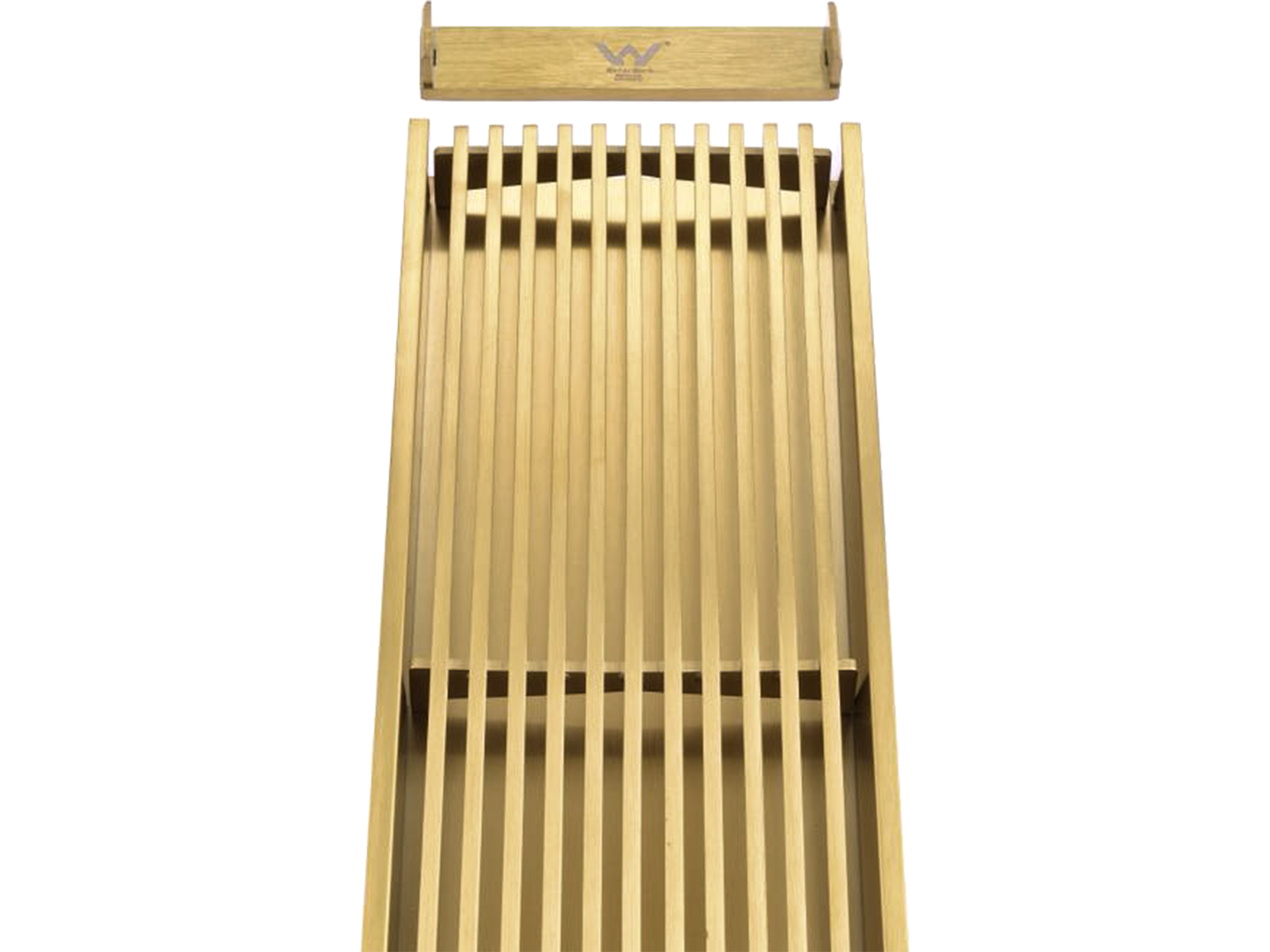 Lushh Custom SS316 Wedge Wire Linear Floor Grate VII LS-316WIRE-V2