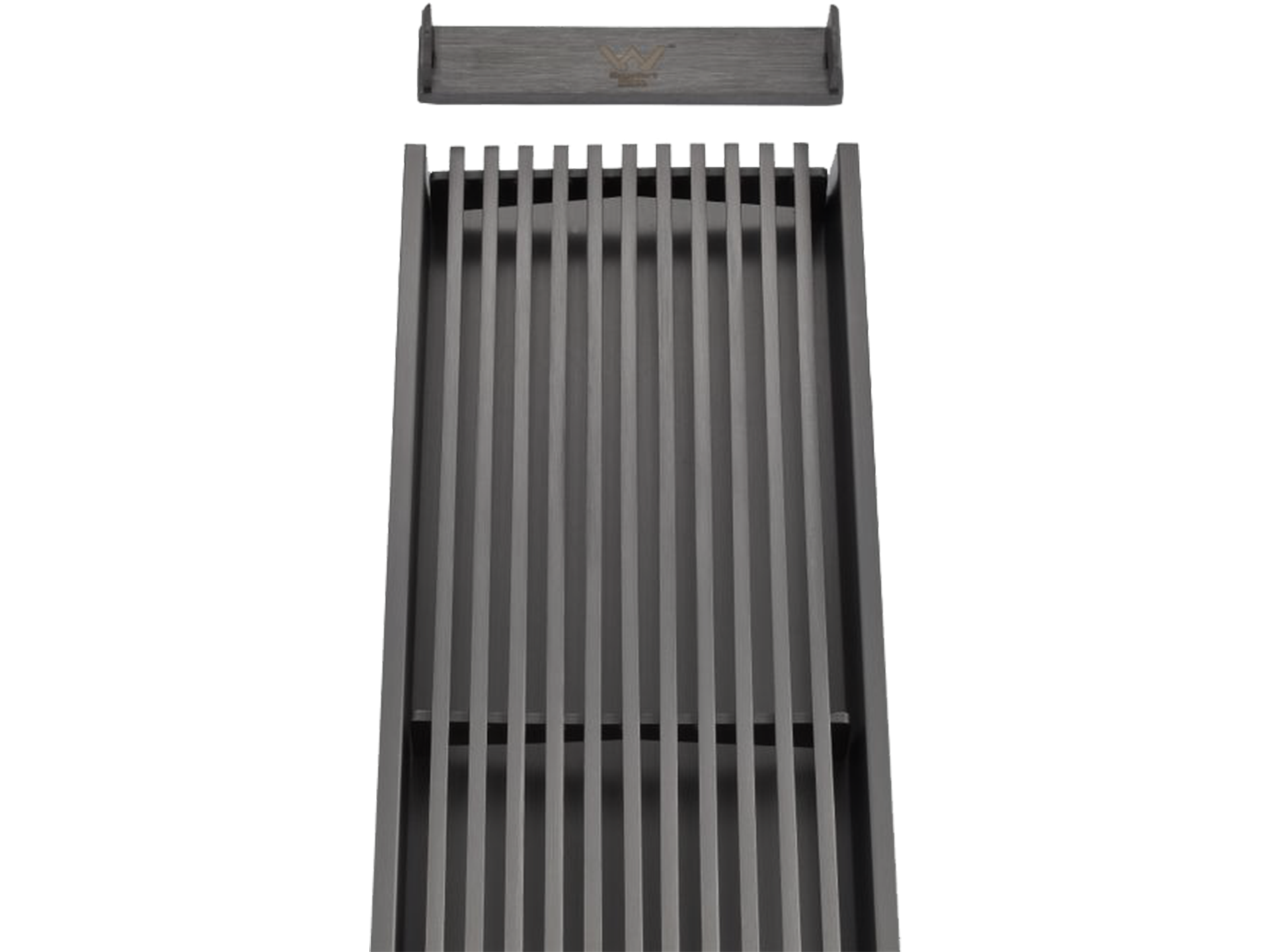 Lushh Custom SS316 Wedge Wire Linear Floor Grate VII LS-316WIRE-V2