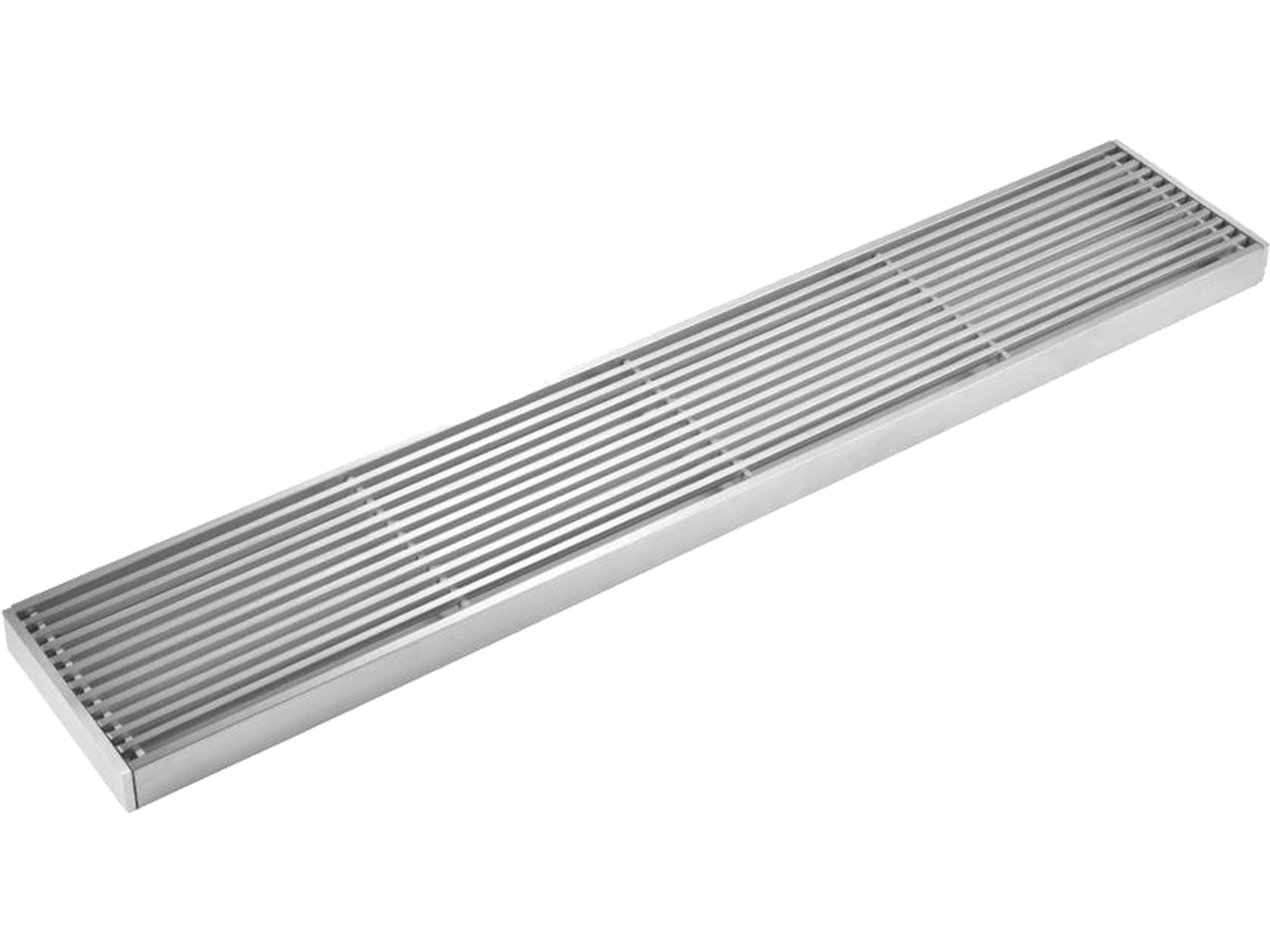 Lushh Custom SS316 Wedge Wire Linear Floor Grate VII LS-316WIRE-V2