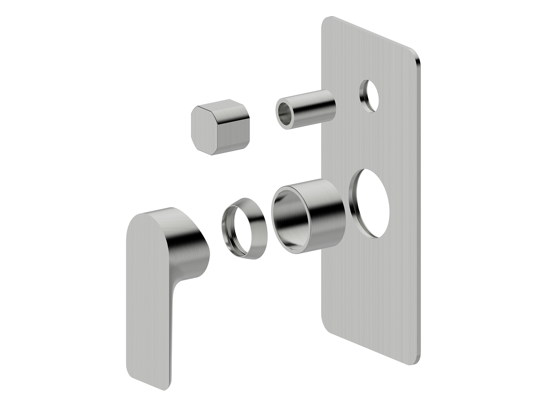 Lushh Ash Wall Shower/Bath Diverter Mixer LS-AH-304