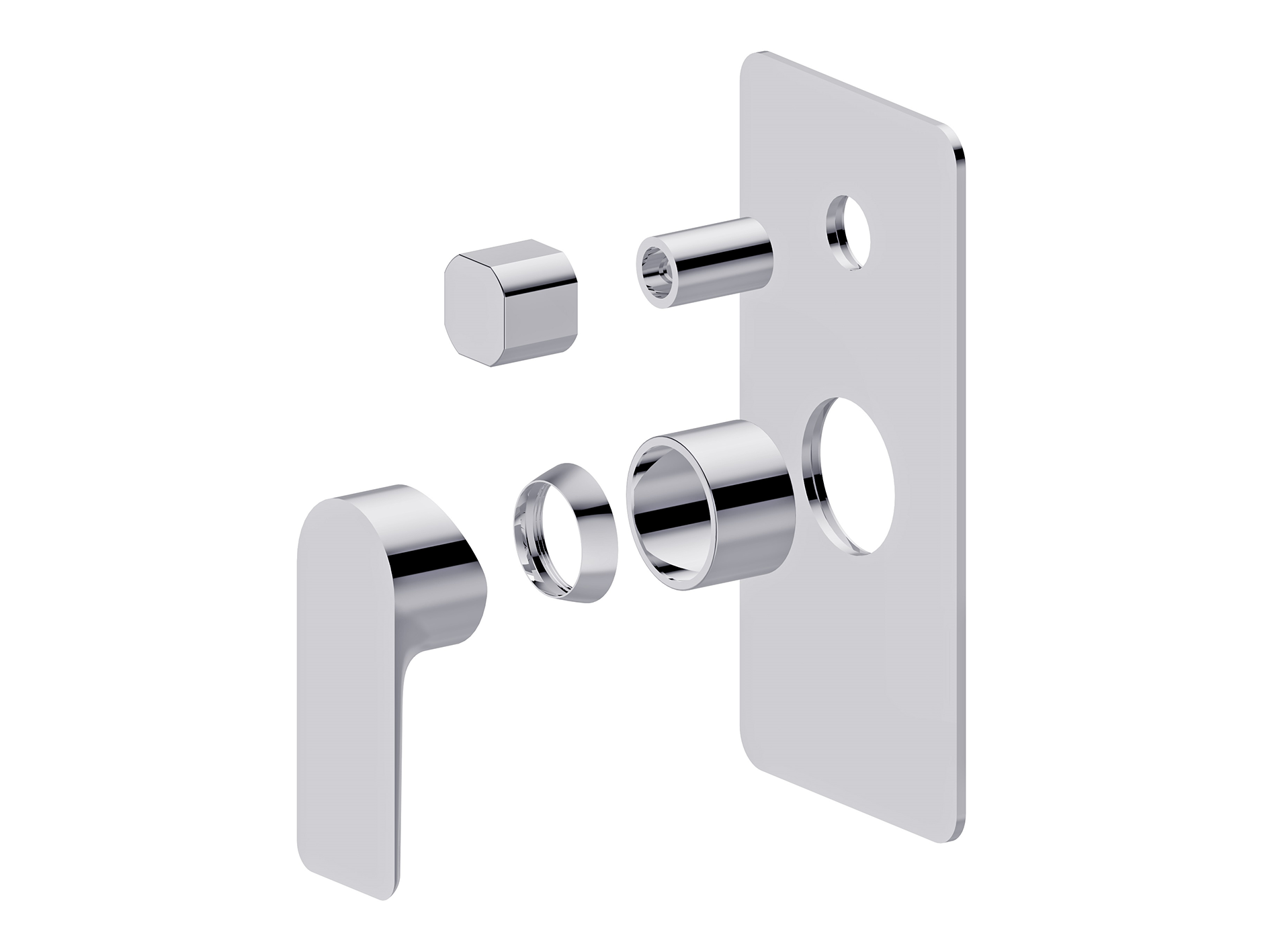Lushh Ash Wall Shower/Bath Diverter Mixer LS-AH-304
