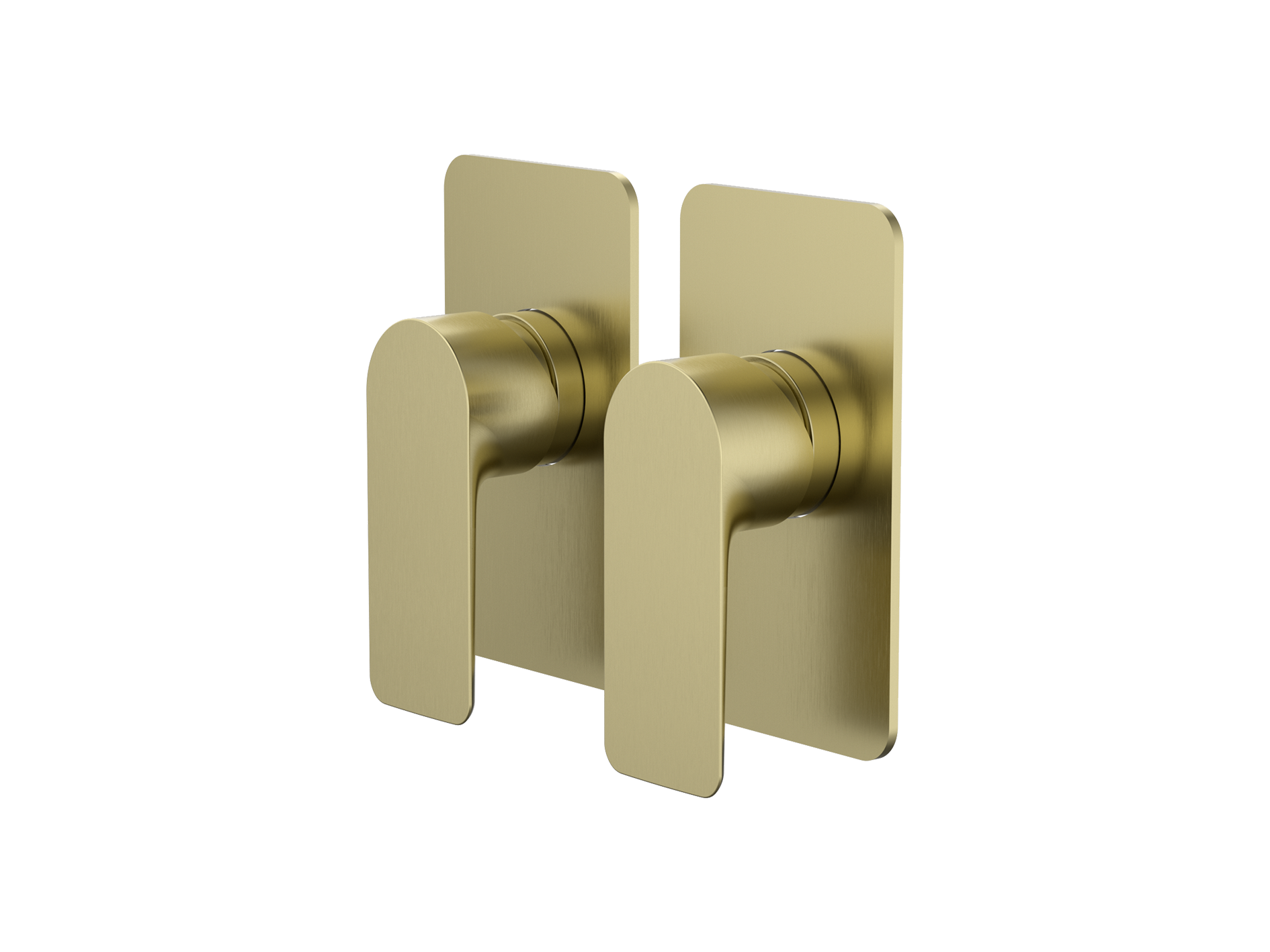 Lushh Ash Twin Shower/Bath Mixer Separate Plates LS-AH-333