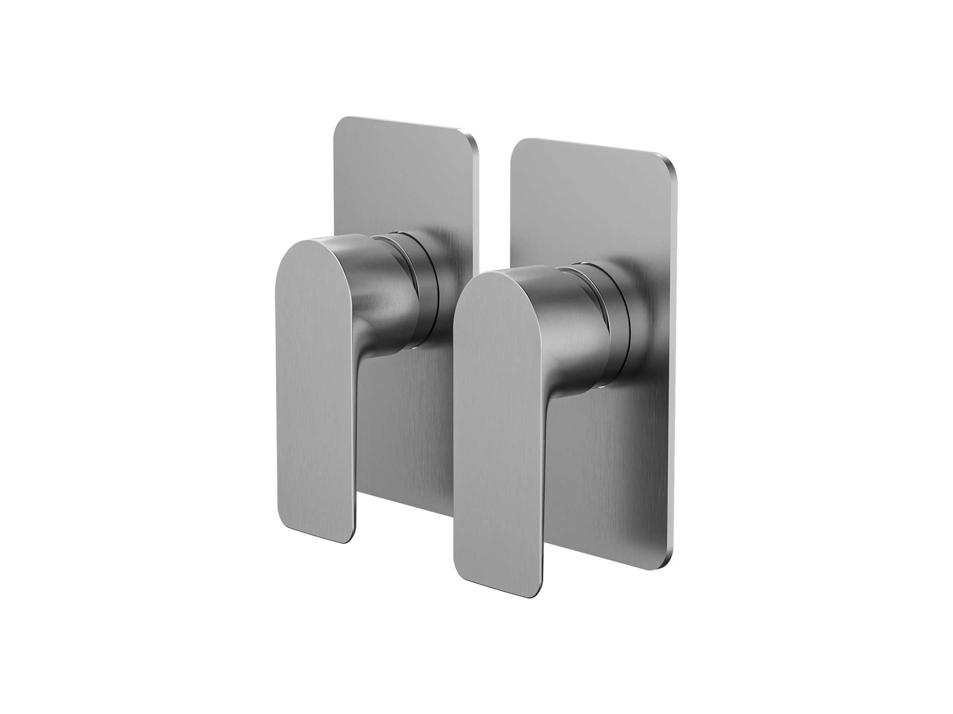 Lushh Ash Twin Shower/Bath Mixer Separate Plates LS-AH-333