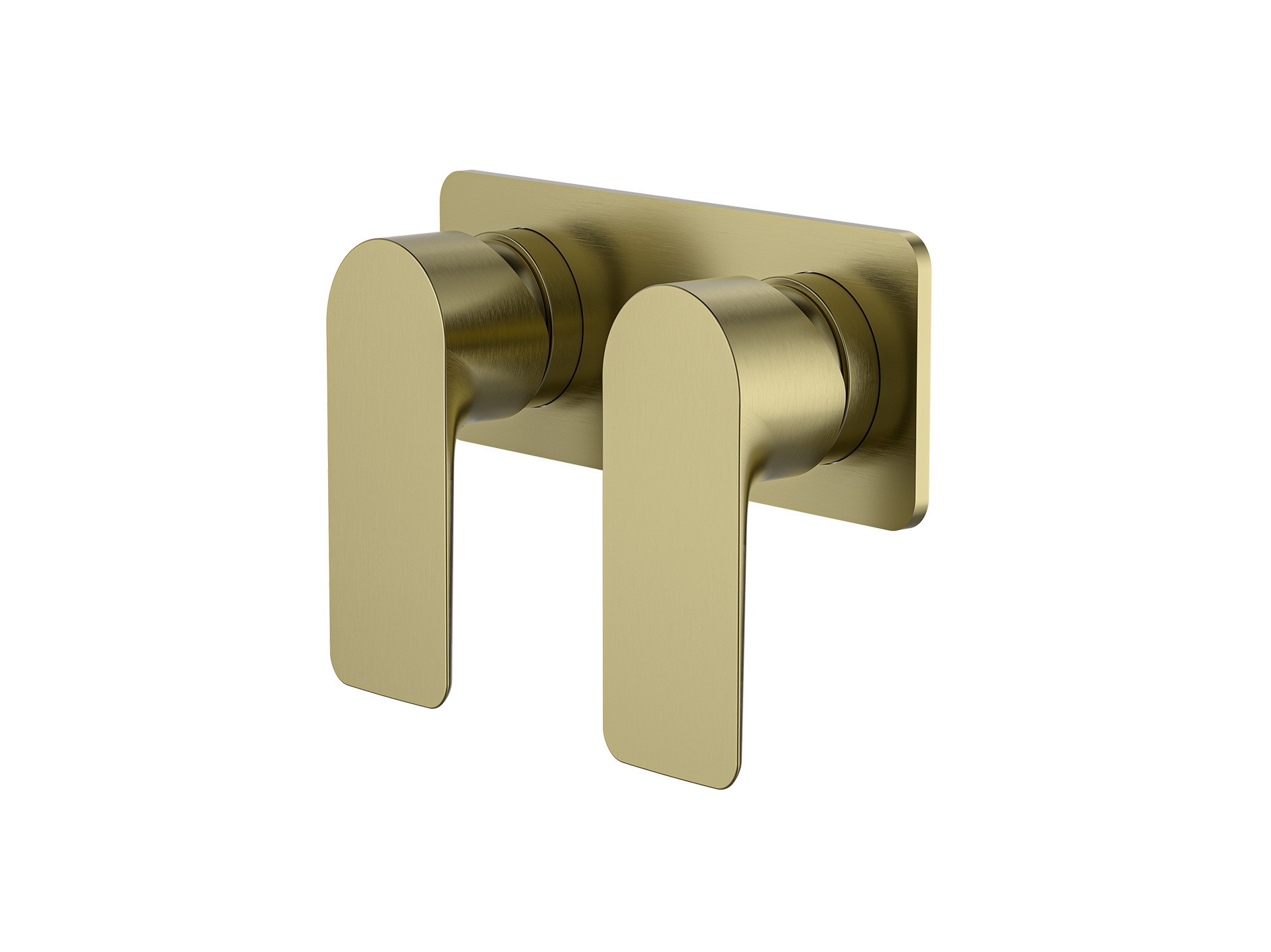 Lushh Ash Twin Shower/Bath Mixer Square Plate LS-AH-333S