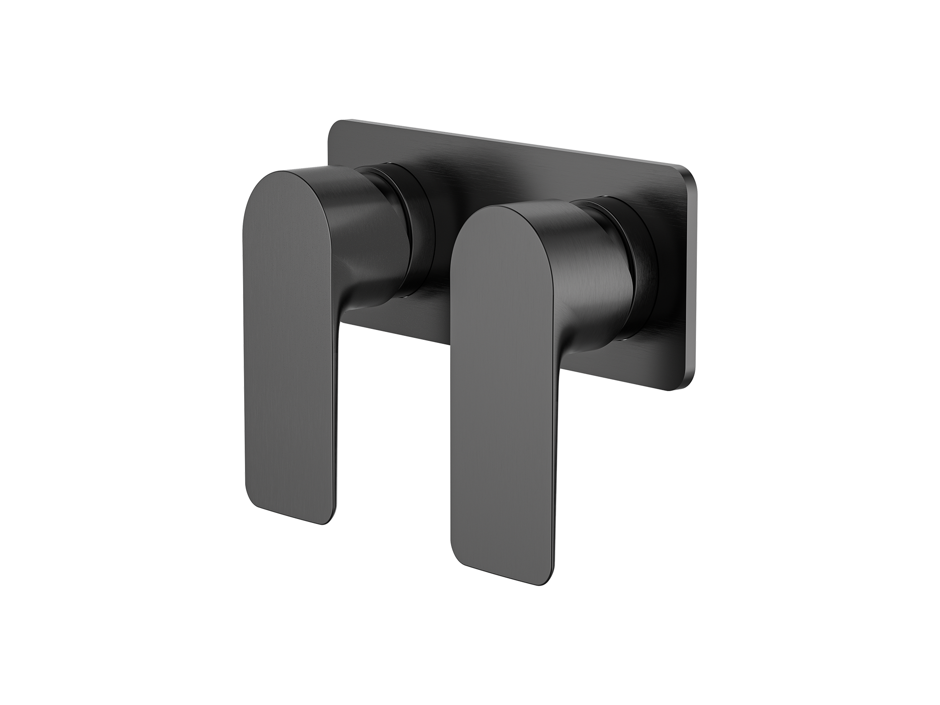 Lushh Ash Twin Shower/Bath Mixer Square Plate LS-AH-333S