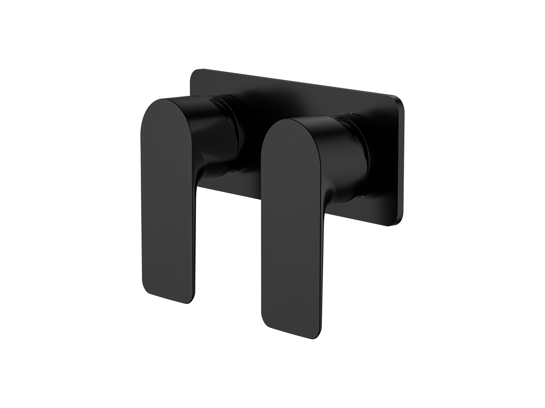 Lushh Ash Twin Shower/Bath Mixer Square Plate LS-AH-333S
