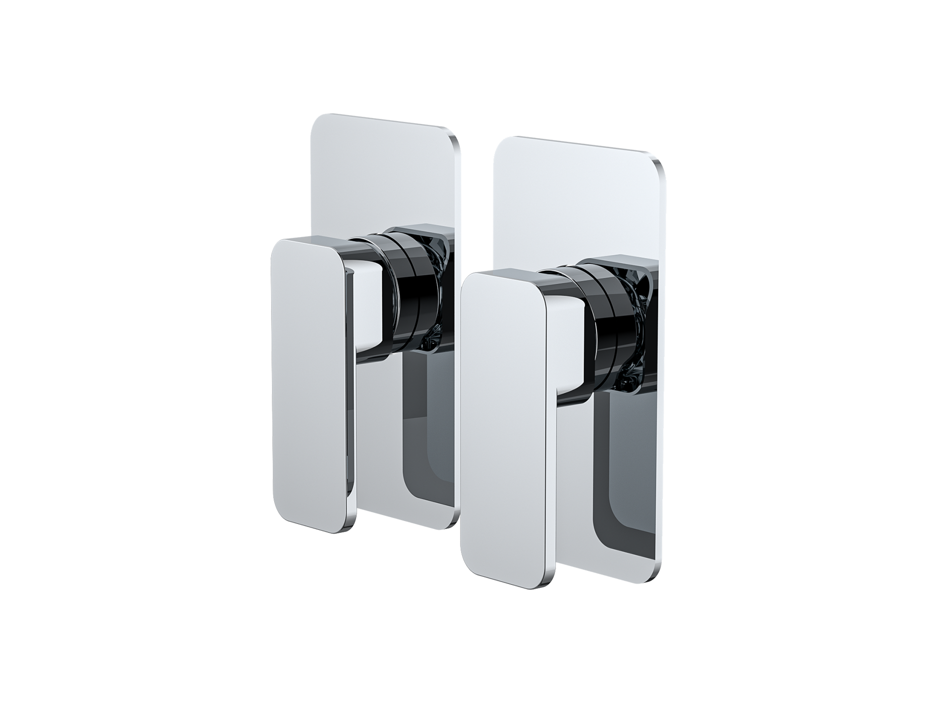 Lushh Aspen Twin Shower/Bath Mixer Separate Plates LS-AP-333