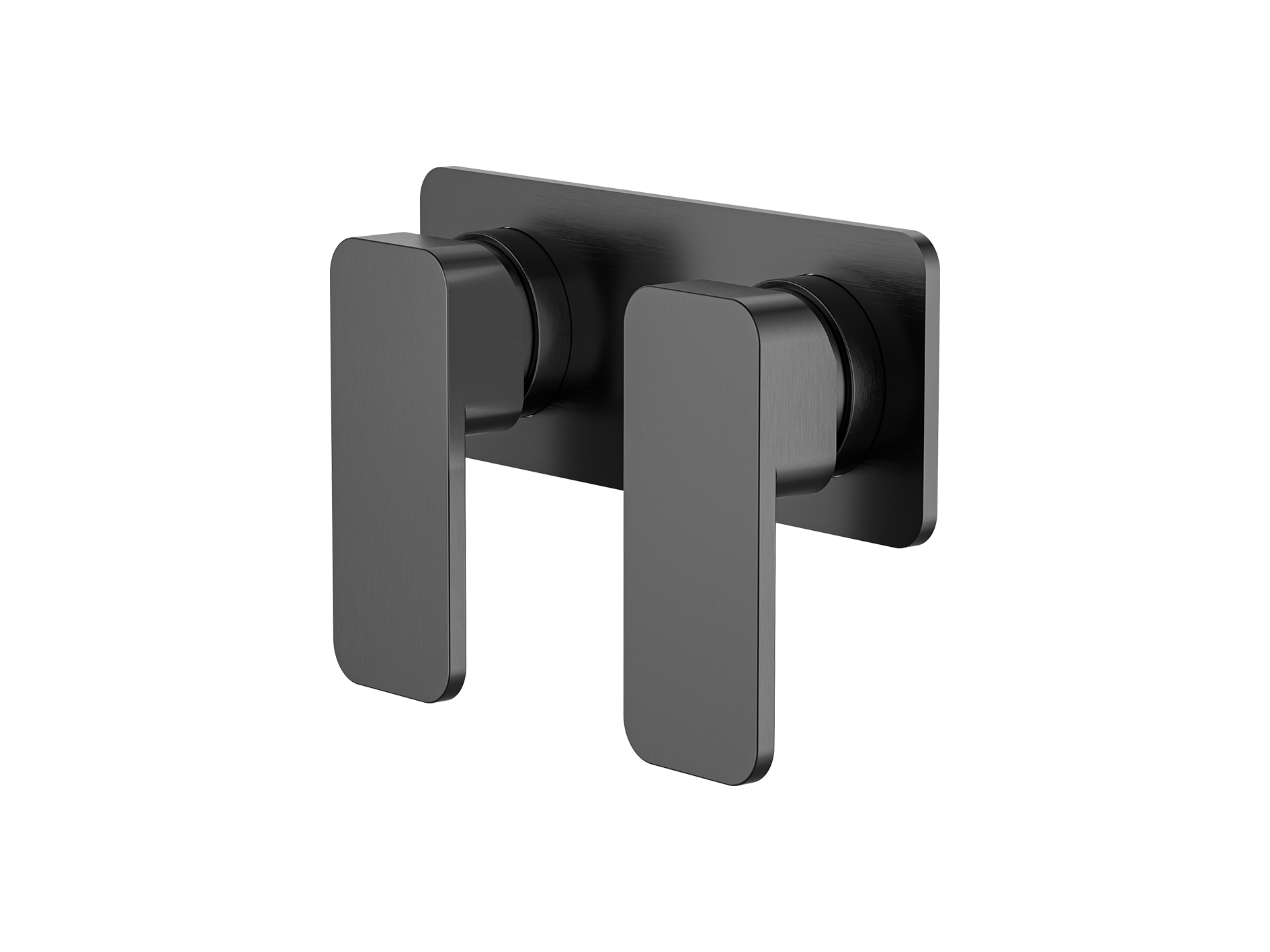 Lushh Aspen Twin Shower/Bath Mixer Square Plate LS-AP-333S
