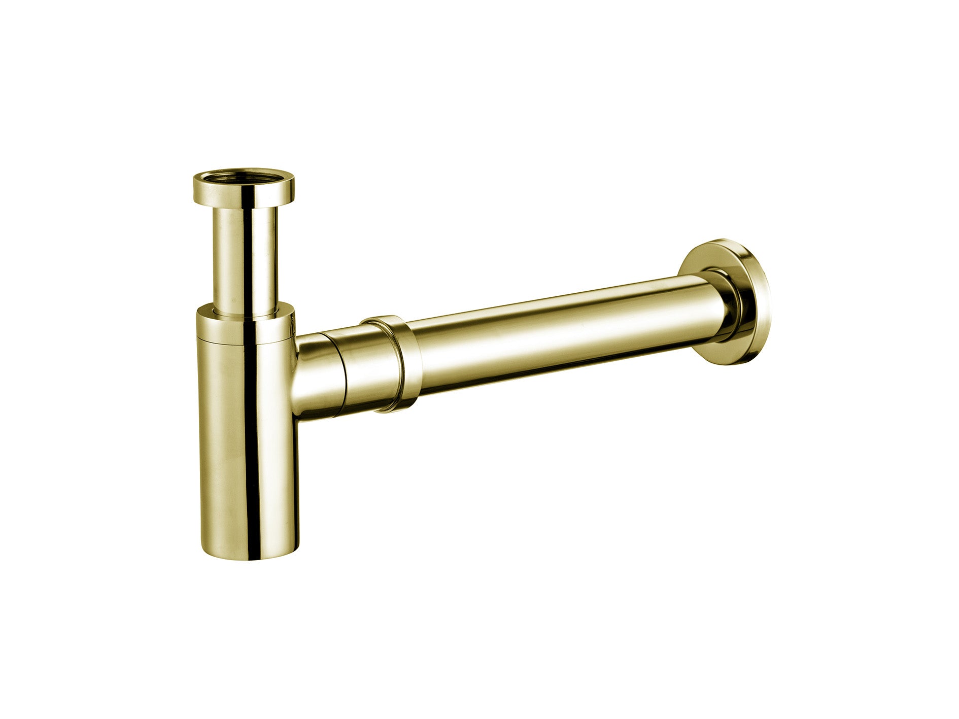 Lushh 40mm Bottle Trap Brushed Gold LS-BT-BG