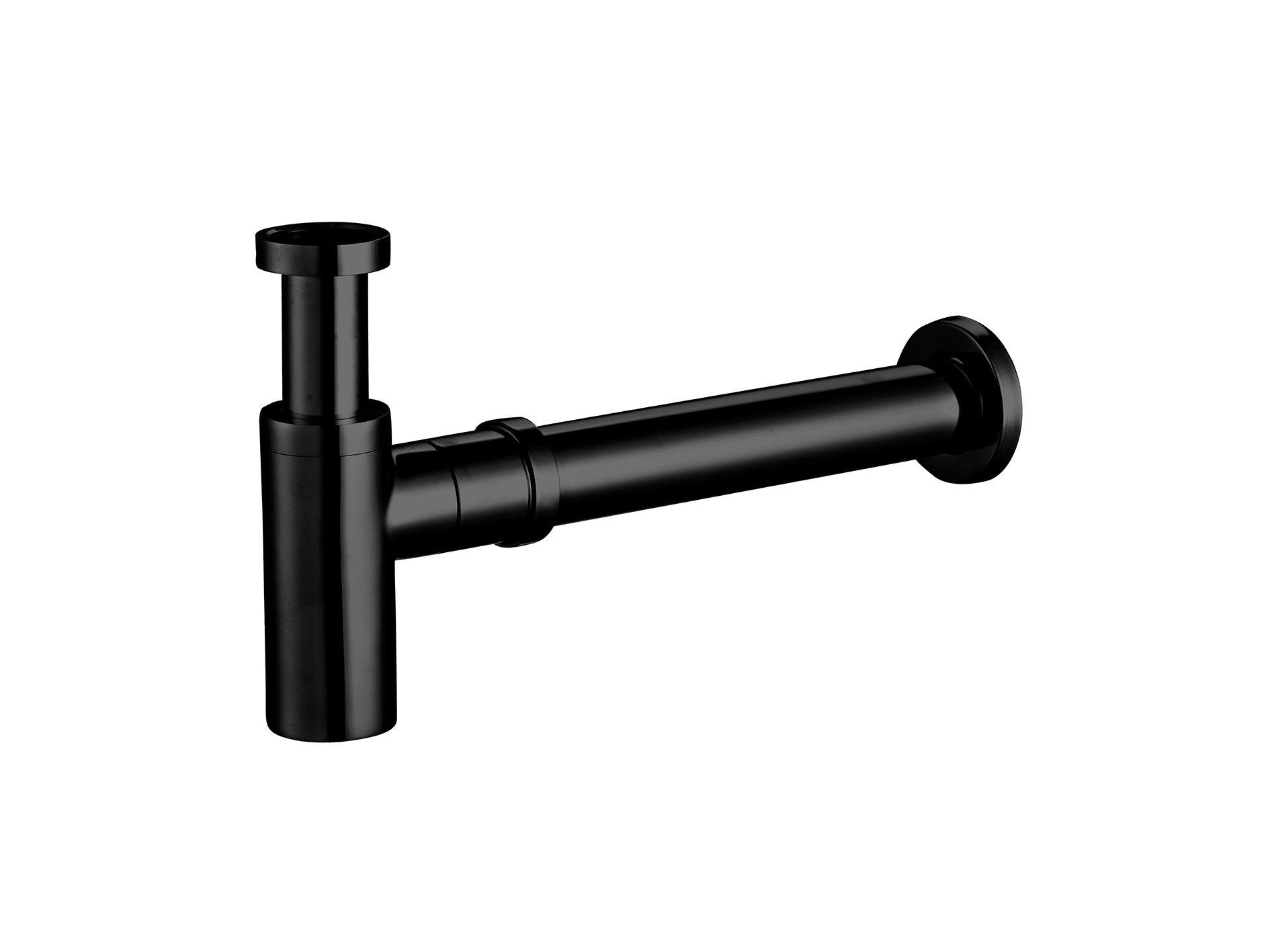 Lushh 40mm Bottle Trap Matte Black LS-BT-MB
