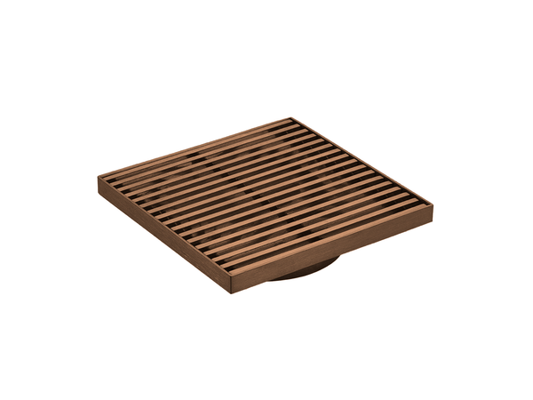 Lushh 115 x 115mm Stainless Steel Wedge Wire Floor Grate
