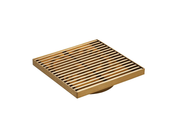 Lushh 115 x 115mm Stainless Steel Wedge Wire Floor Grate