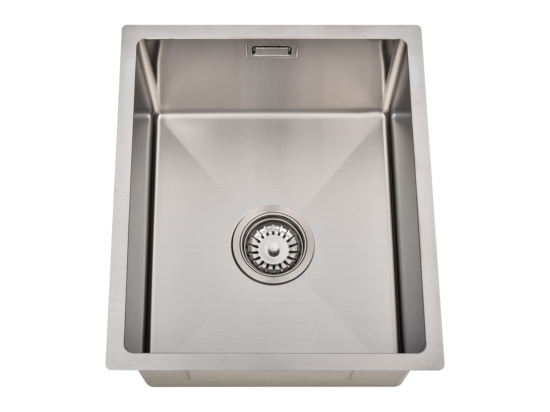 Lushh Hazel VII Single Bowl Sink with Overflow 380 x 440 x 230mm
