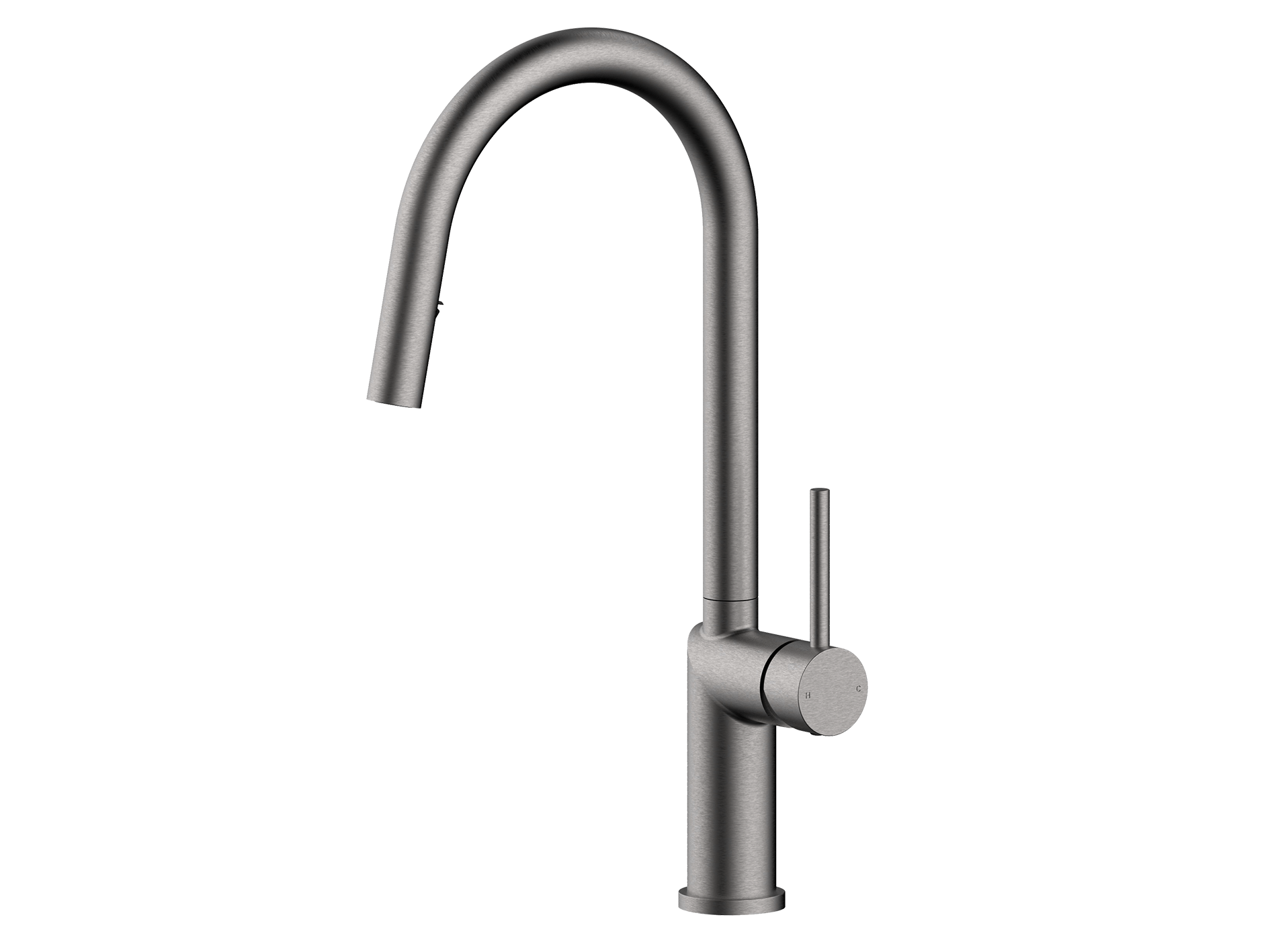 Lushh Ivy Discrete Stainless Steel Pullout Mixer with Vegie Spray LS-IV-POSMV