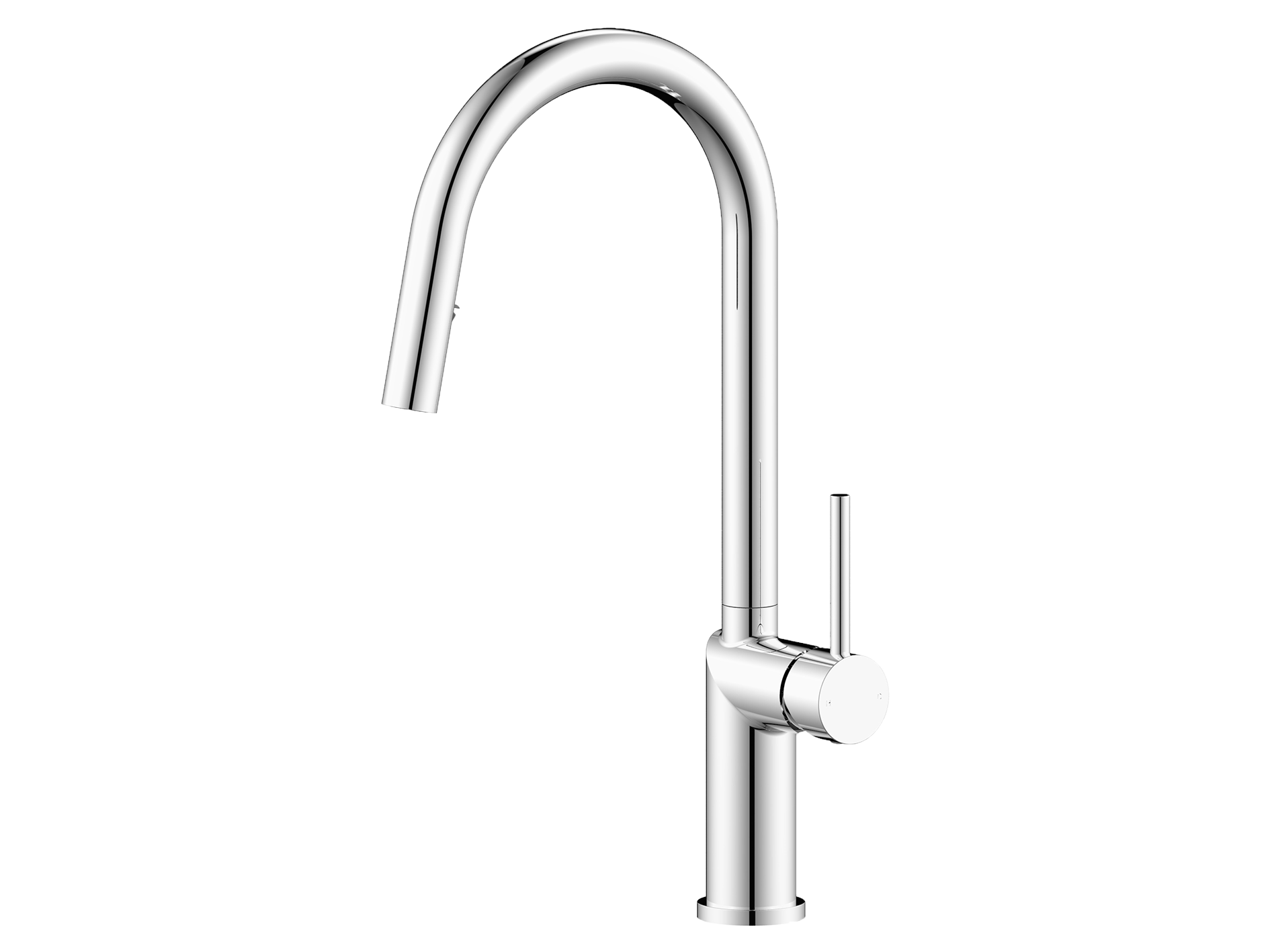 Lushh Ivy Discrete Stainless Steel Pullout Mixer with Vegie Spray LS-IV-POSMV