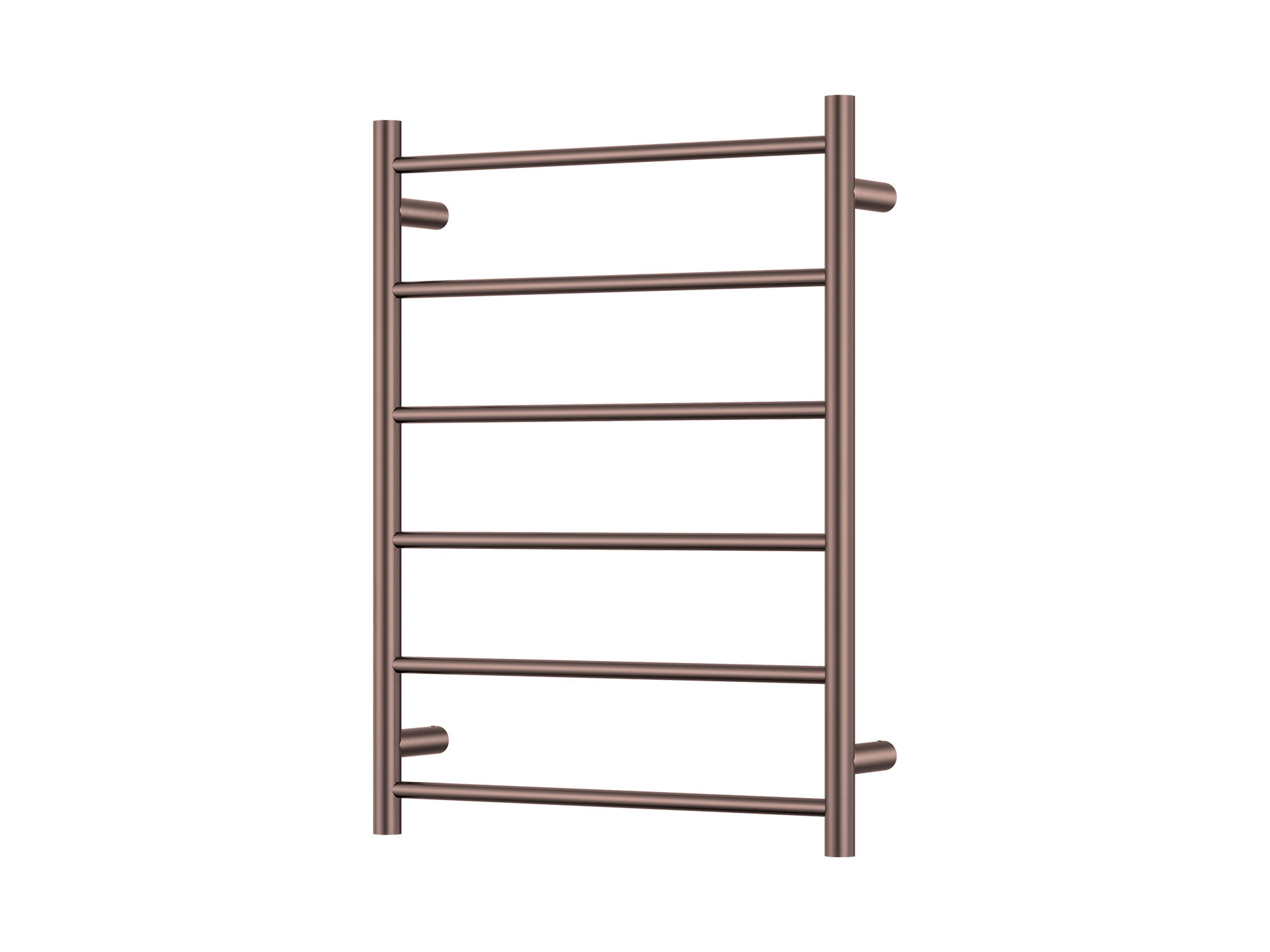 Lushh 650 x 850mm 6 Bar Round Heated Towel Ladder LS-LHTR-6585