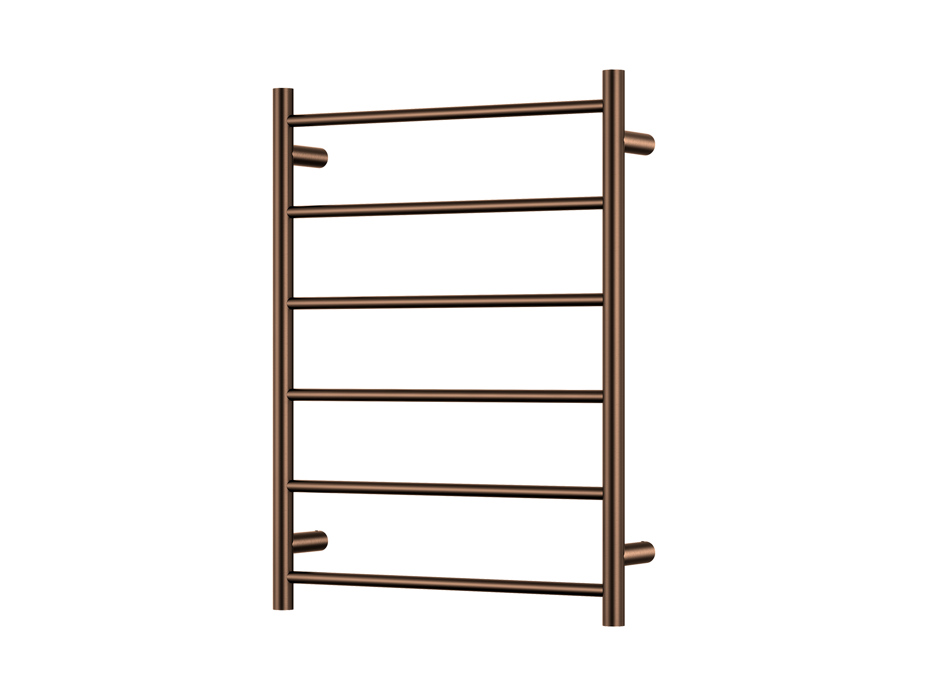 Lushh 600 x 800mm 6 Bar Round Heated Towel Ladder LS-LHTR-68