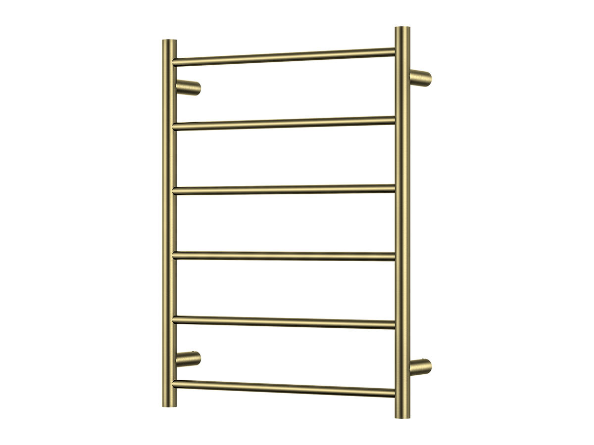 Lushh 600 x 800mm 6 Bar Round Heated Towel Ladder LS-LHTR-68