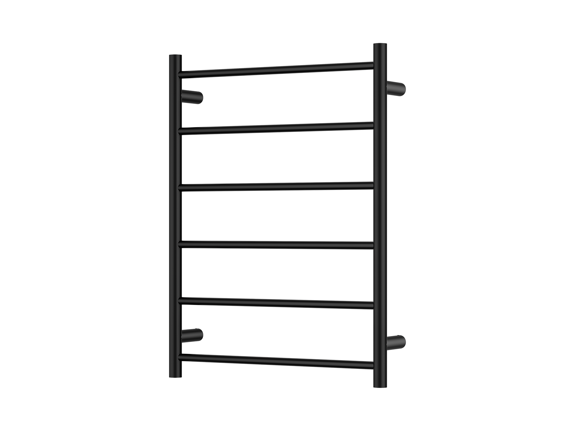 Lushh 600 x 800mm 6 Bar Round Heated Towel Ladder LS-LHTR-68