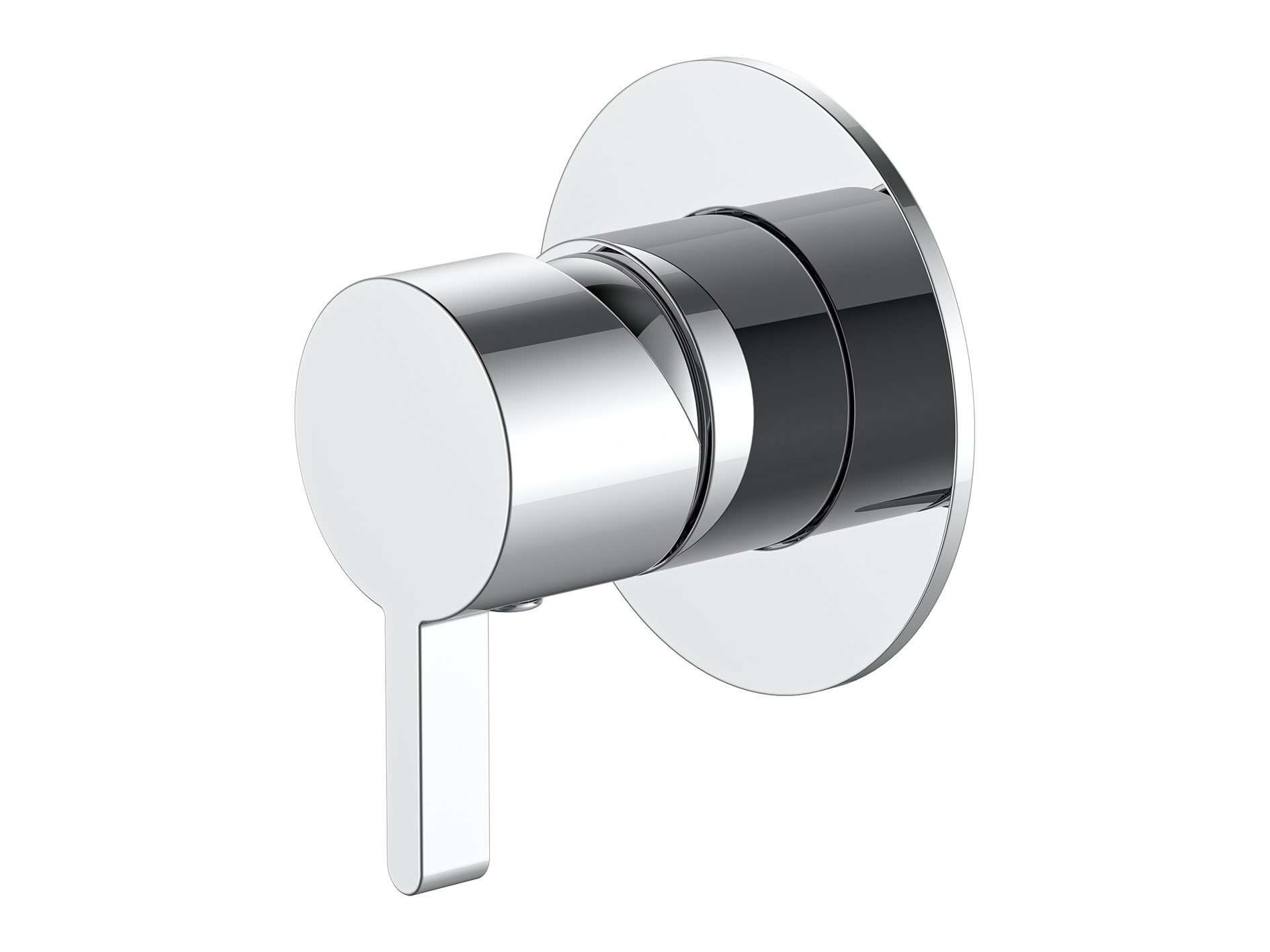 Lotus Wall Shower/Bath Mixer 80mm Plate LS-LO-303L