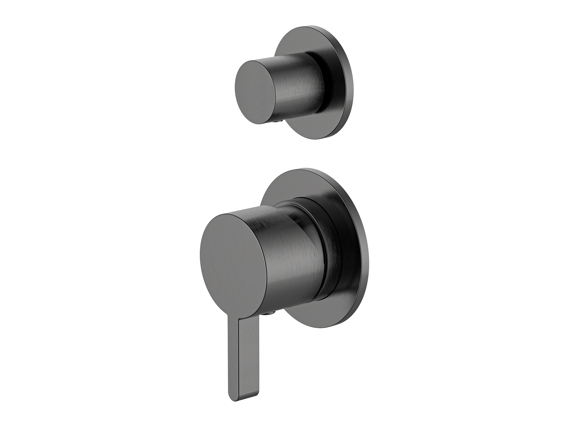 Lotus Wall Diverter Shower/Bath Mixer Separate Plates LS-LO-304