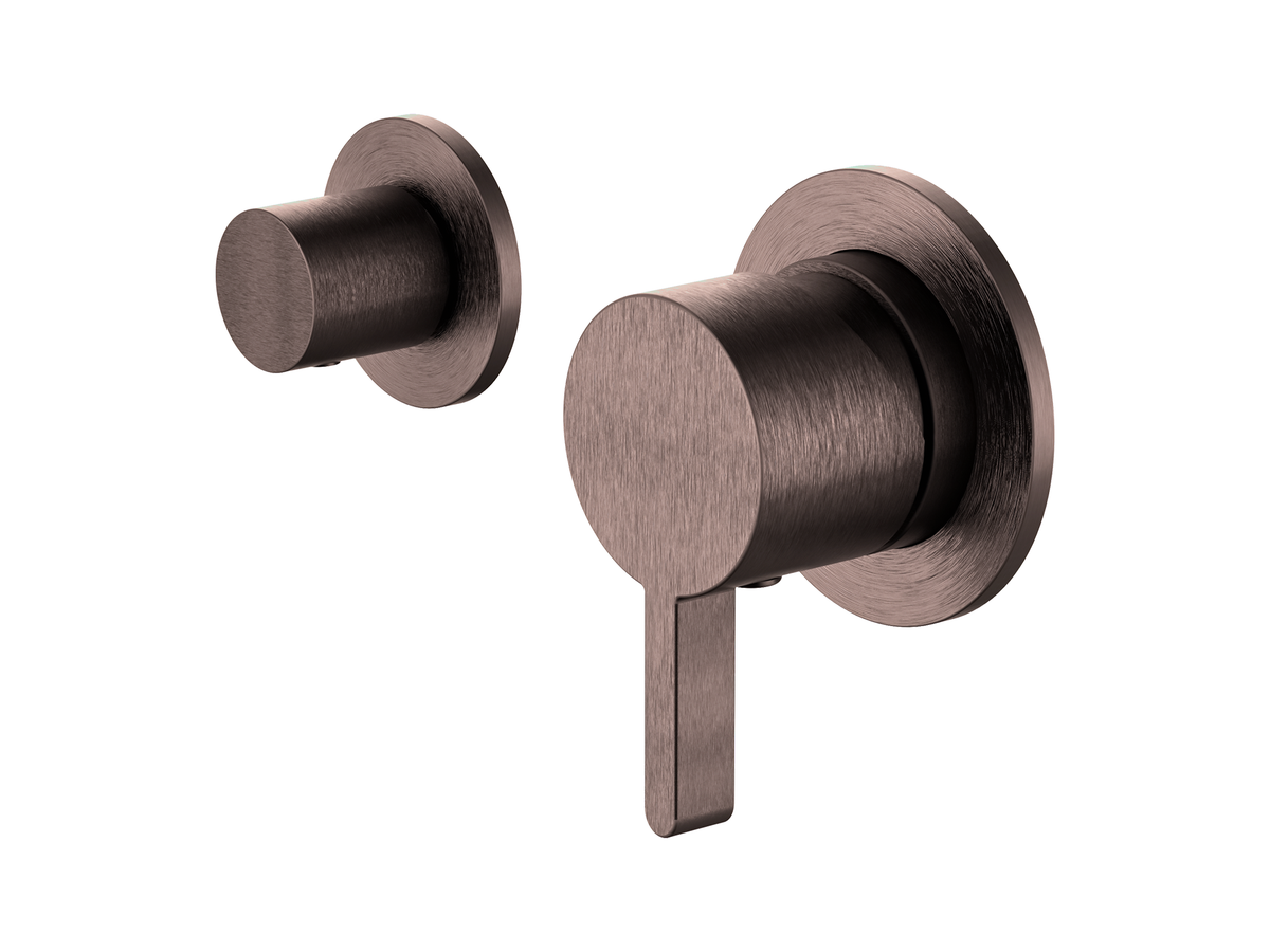 Lotus Horizontal Wall Diverter Shower/Bath Mixer Separate Plates LS-LO-304 / 306