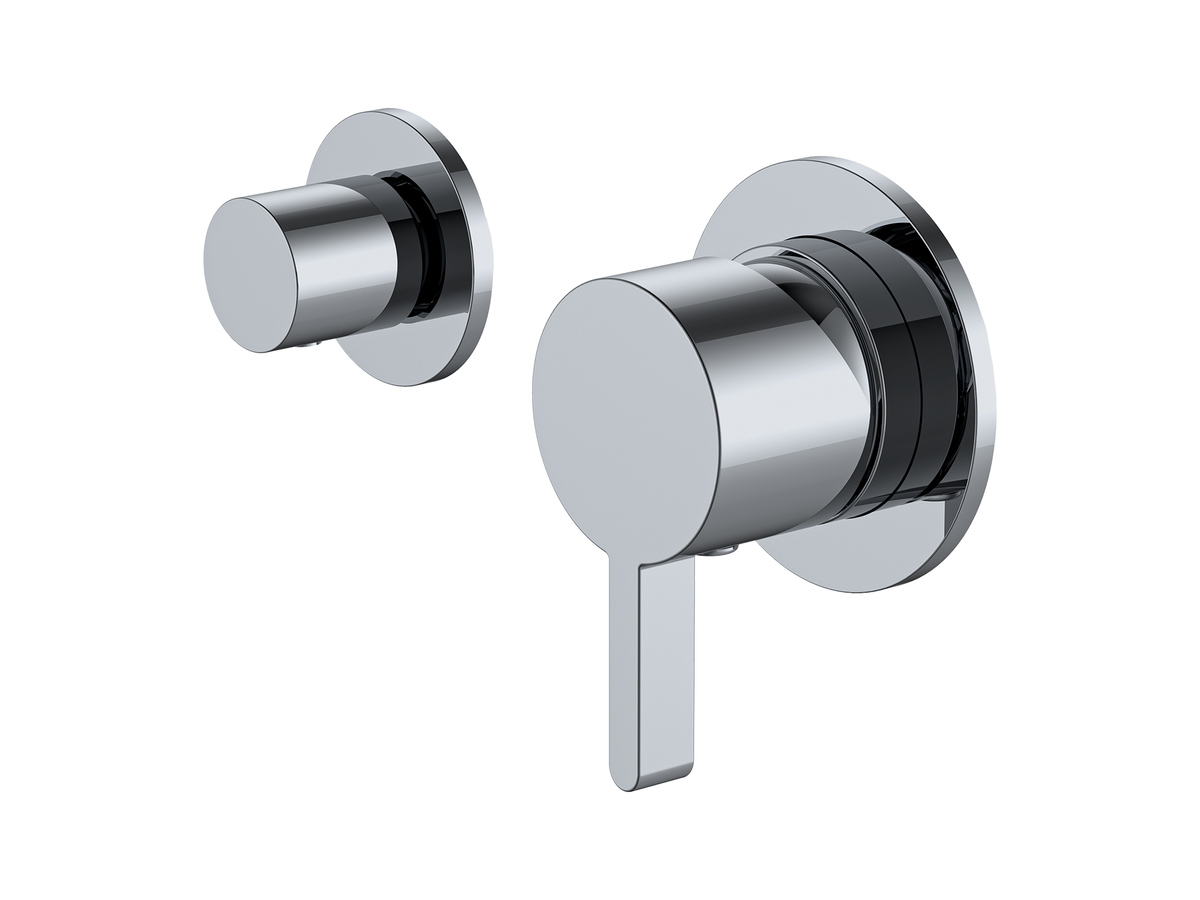 Lotus Horizontal Wall Diverter Shower/Bath Mixer Separate Plates LS-LO-304 / 306