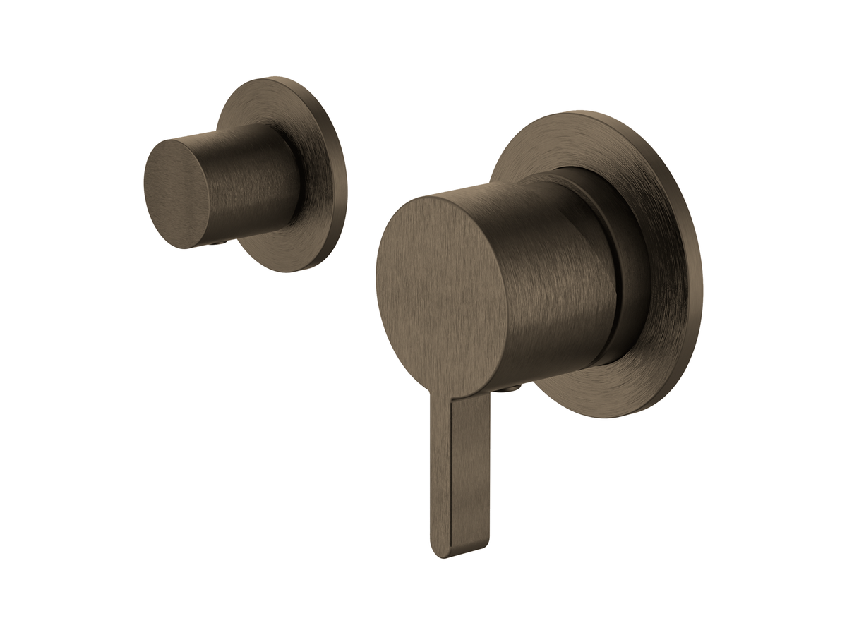 Lotus Horizontal Wall Diverter Shower/Bath Mixer Separate Plates LS-LO-304 / 306
