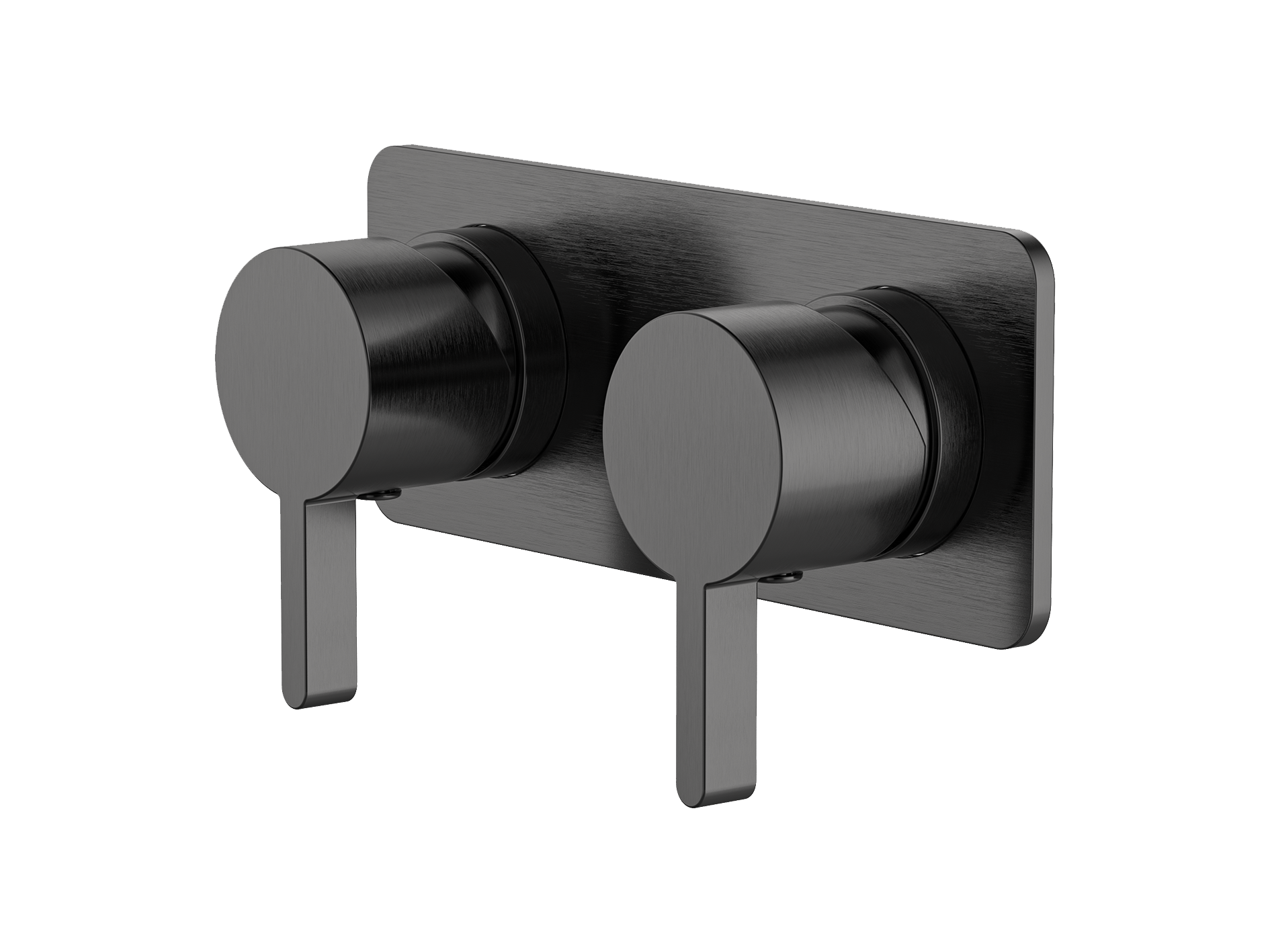 Lushh Lotus Twin Shower/Bath Mixer Square Plate LS-LO-333S