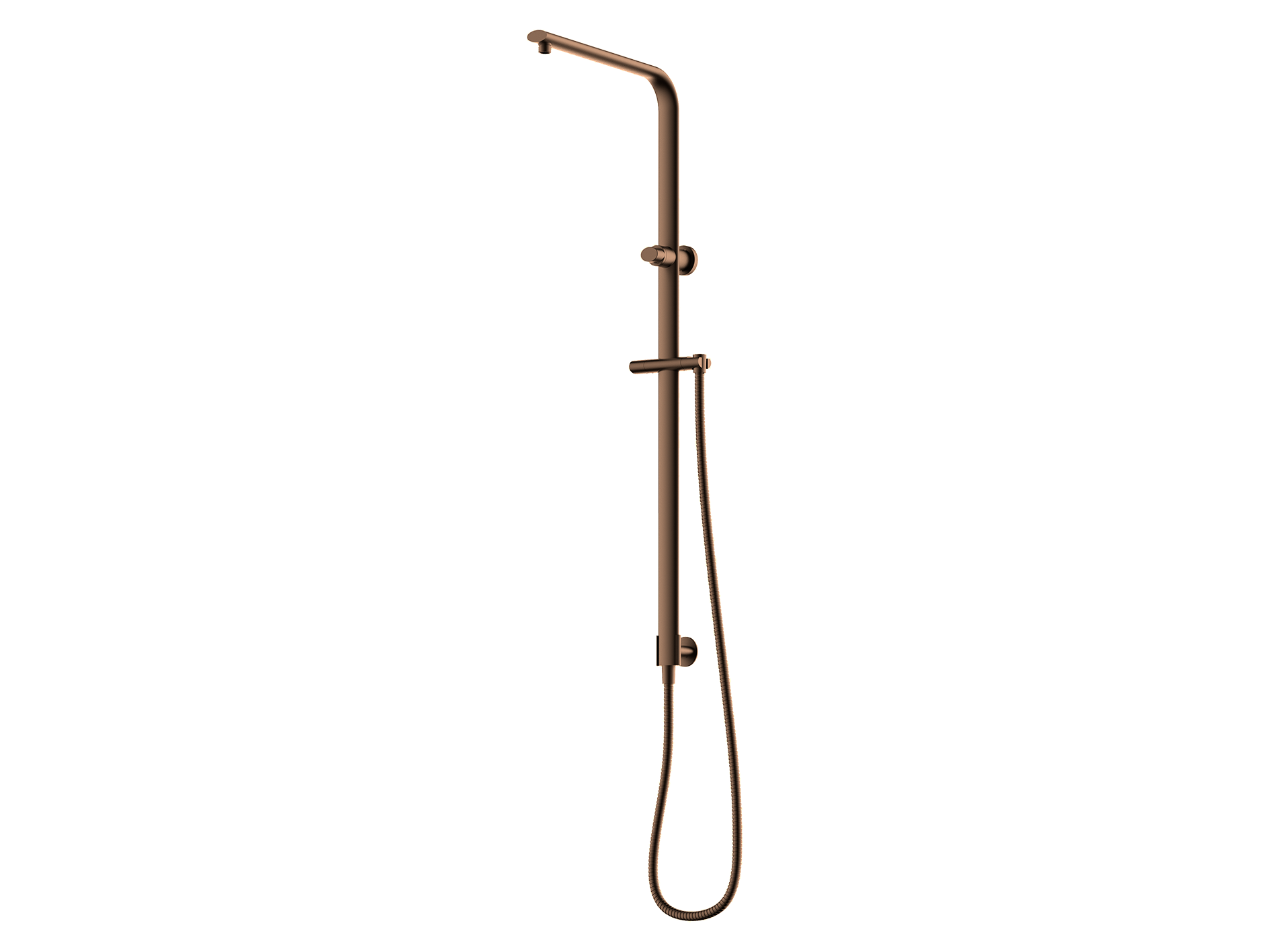 Lushh Lotus Twin Shower Rail (No Overhead or Hand Shower)