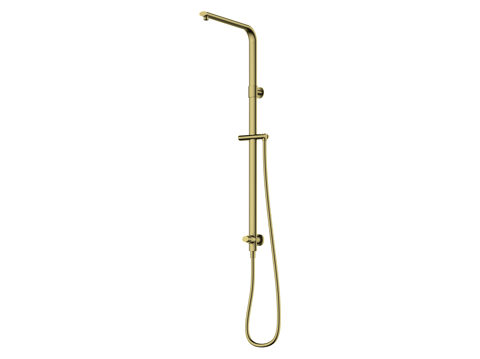 Lushh Lotus Twin Shower Rail (No Overhead or Hand Shower)